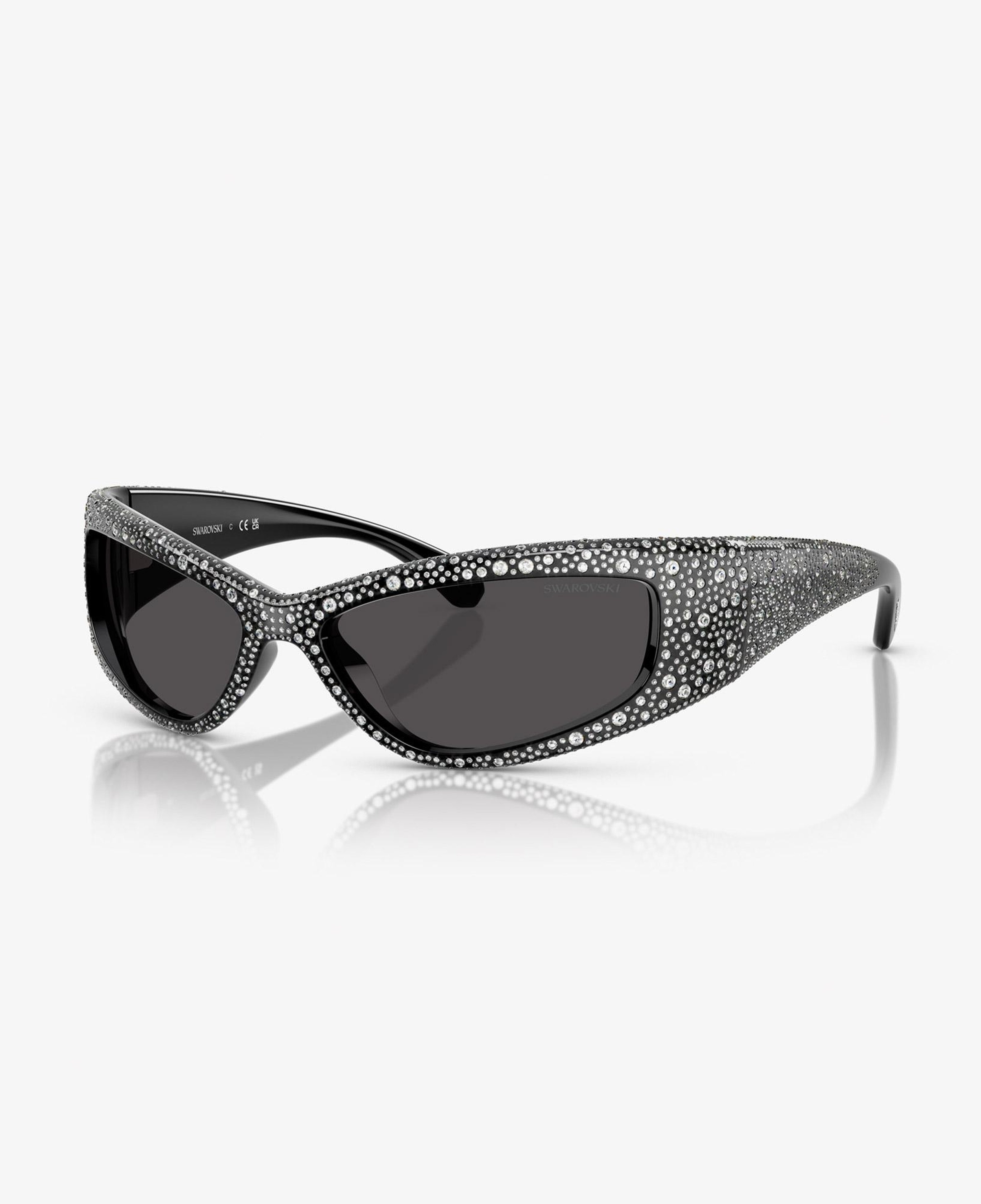 Swarovski SK6027 Kadın Siyah Güneş Gözlüğü