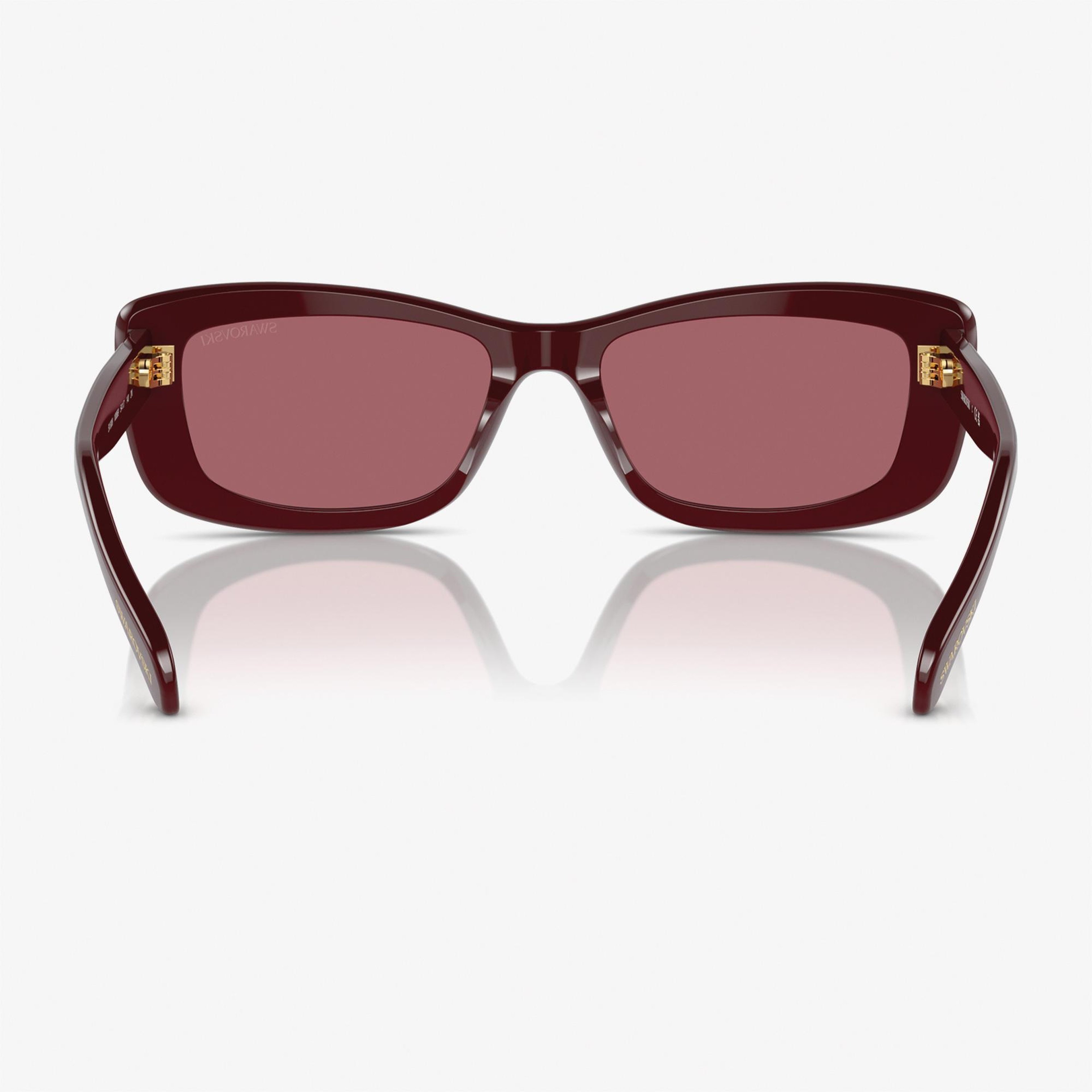 Swarovski 0SK6008 Acetate Kadın Bordo Güneş Gözlüğü