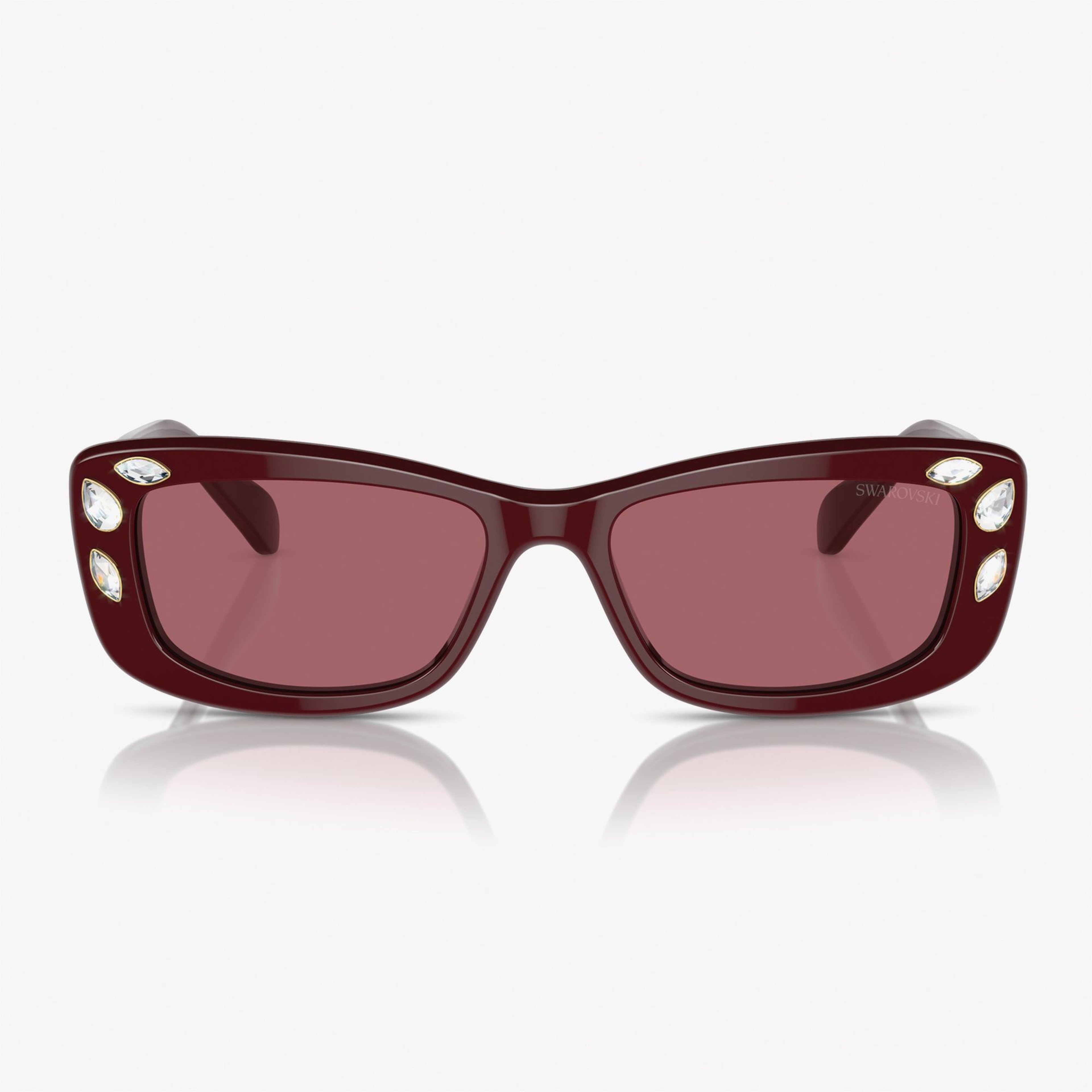 Swarovski 0SK6008 Acetate Kadın Bordo Güneş Gözlüğü