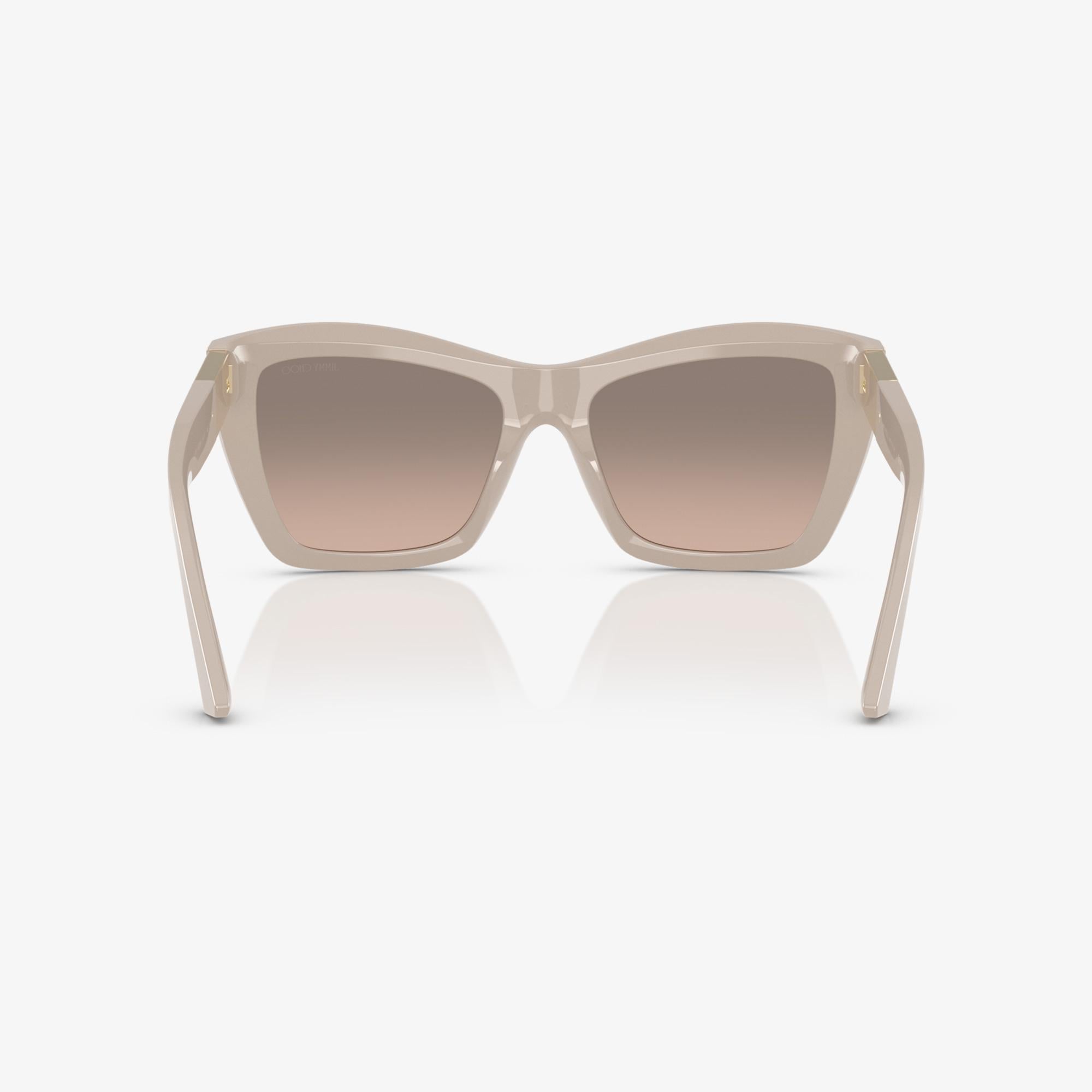Jimmy Choo Acetate Kadın Beyaz Güneş Gözlüğü