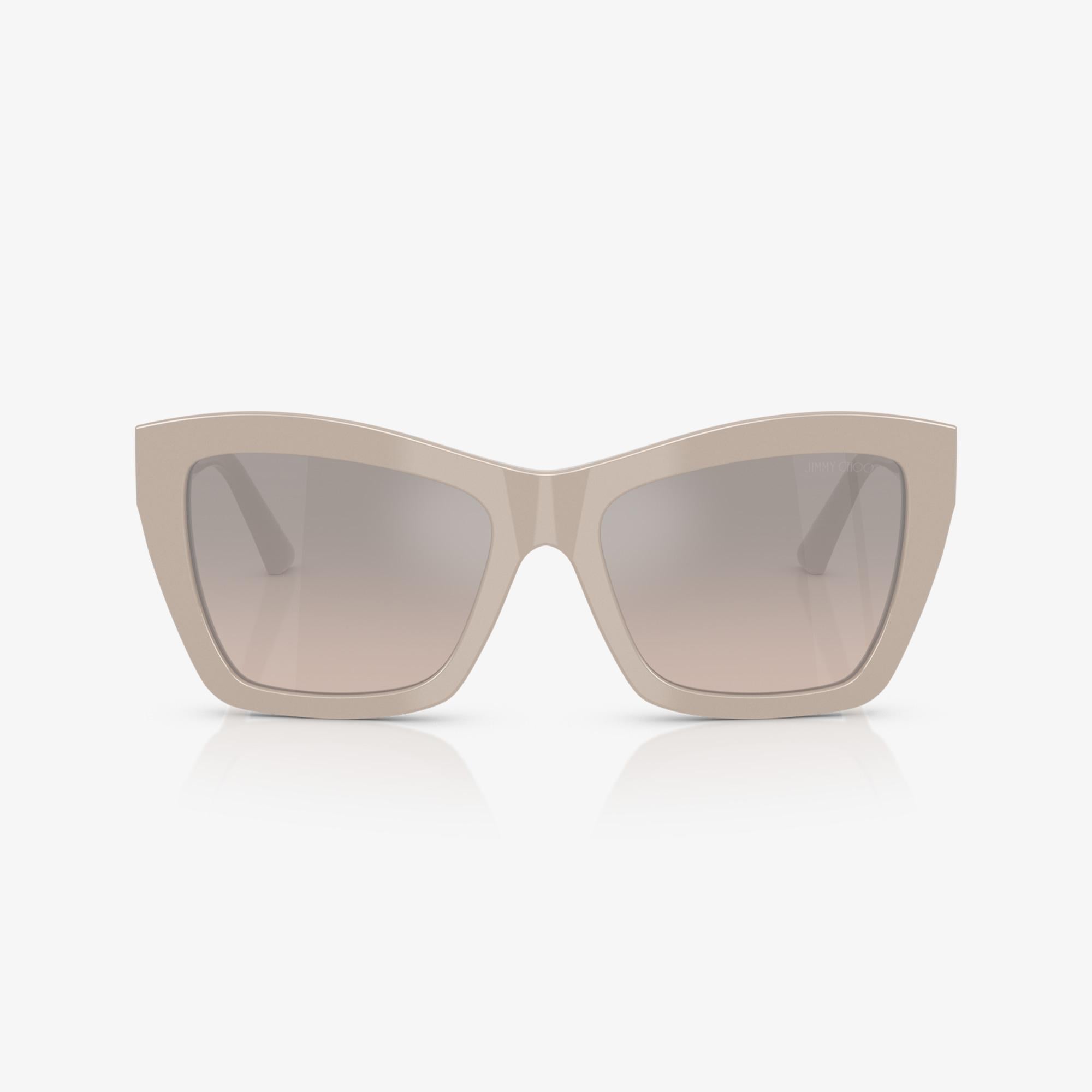Jimmy Choo Acetate Kadın Beyaz Güneş Gözlüğü