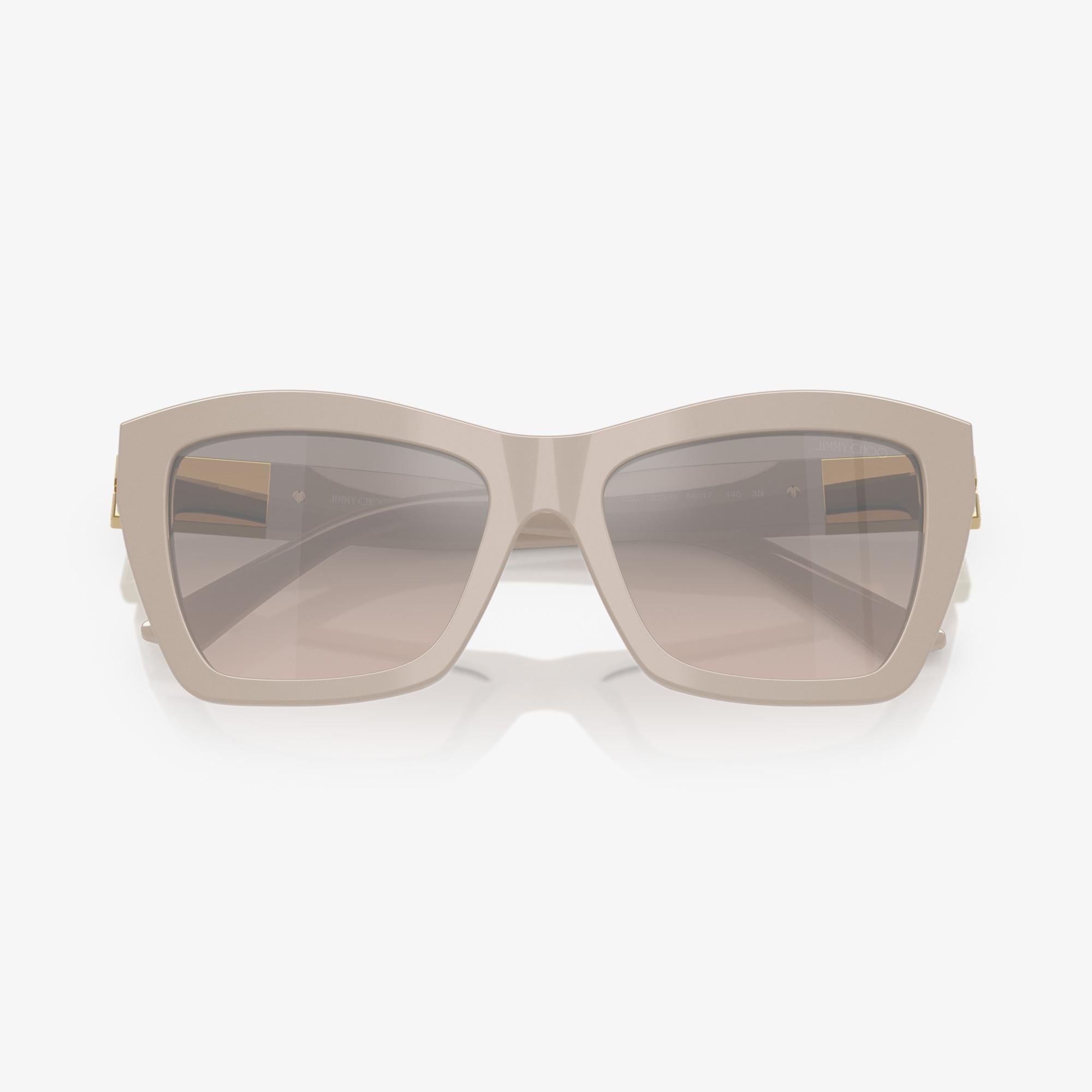 Jimmy Choo Acetate Kadın Beyaz Güneş Gözlüğü
