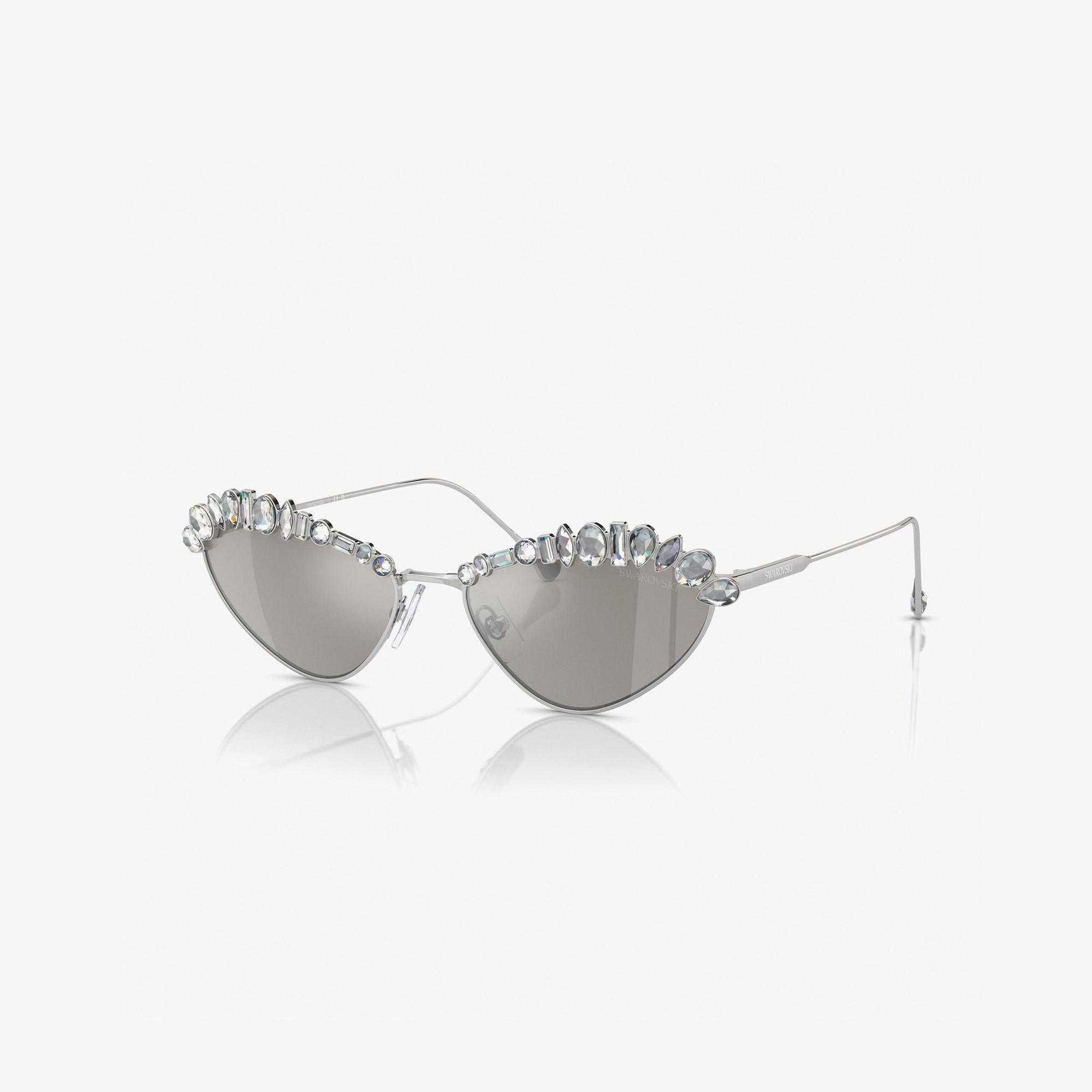 Swarovski 0SK7009 Metal Kadın Gümüş Rengi Güneş Gözlüğü