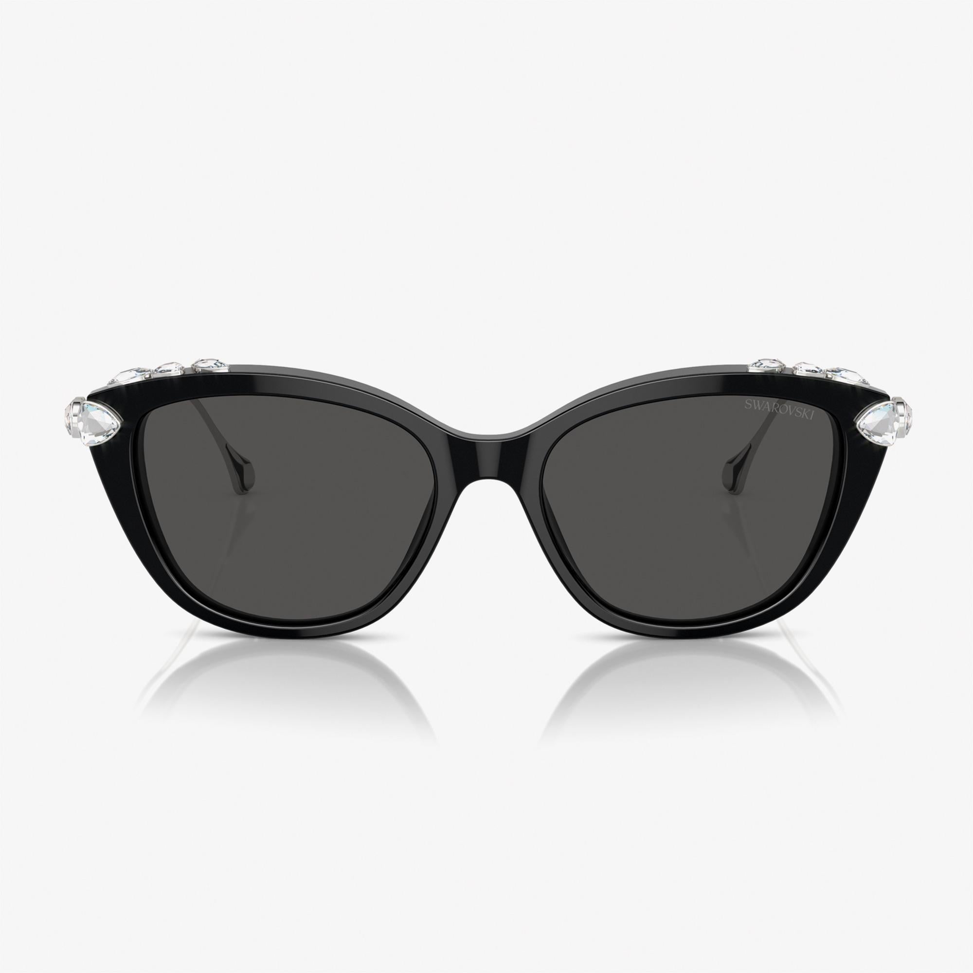 Swarovski 0SK6010 Acetate Kadın Siyah Güneş Gözlüğü