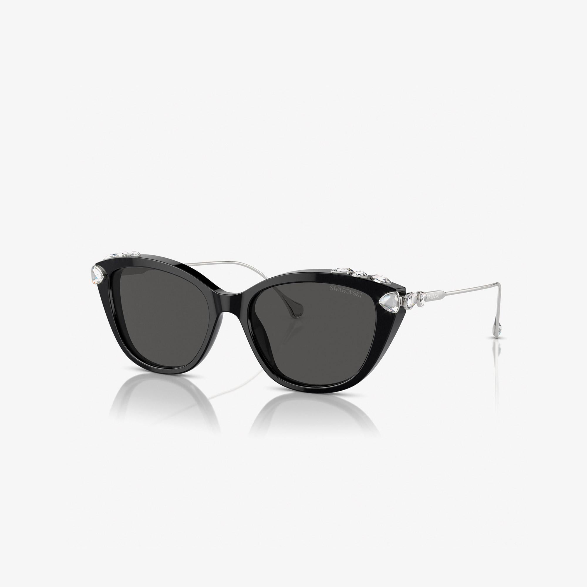 Swarovski 0SK6010 Acetate Kadın Siyah Güneş Gözlüğü