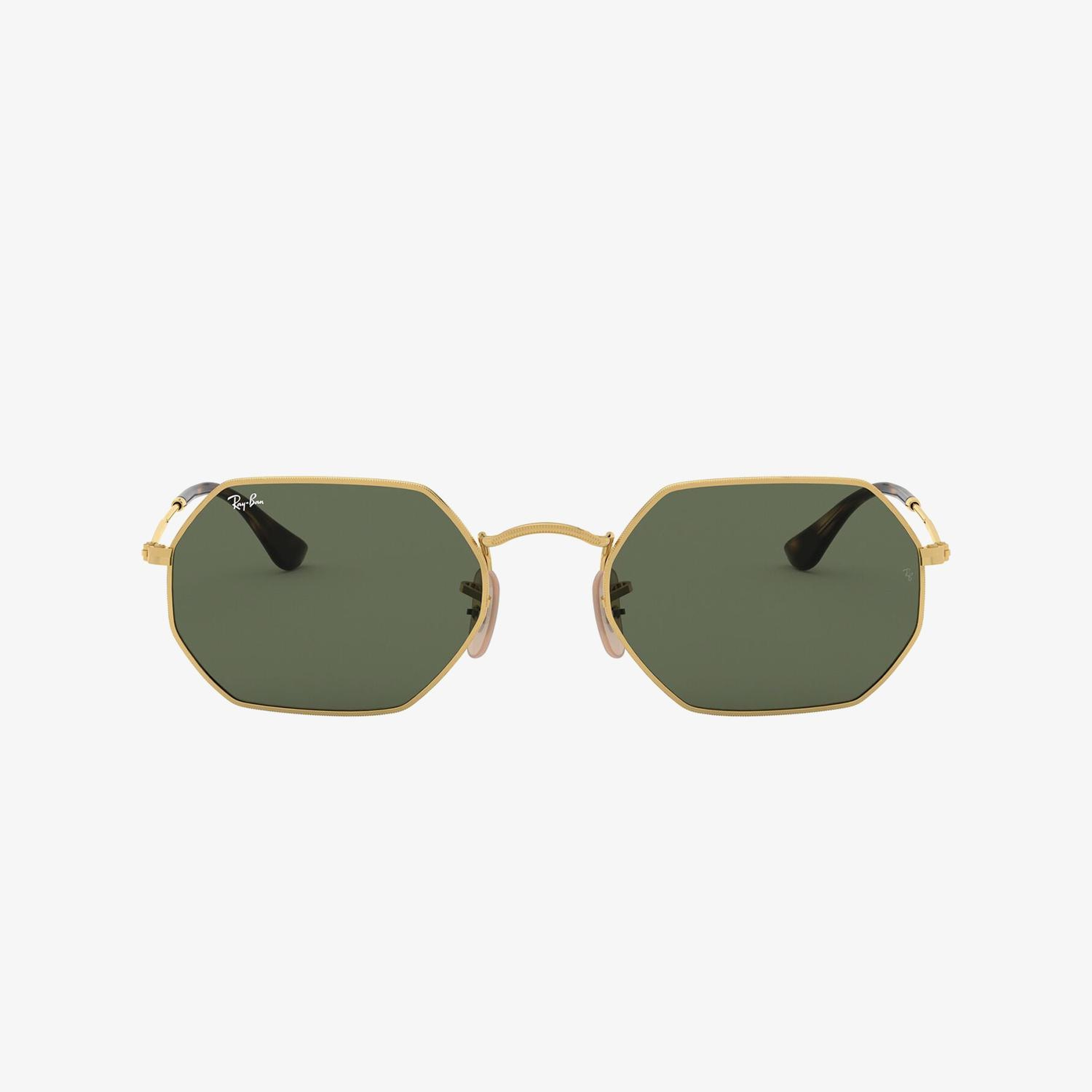 RAY-BAN 0RB3556N Octagonal Unisex Gold Güneş Gözlüğü