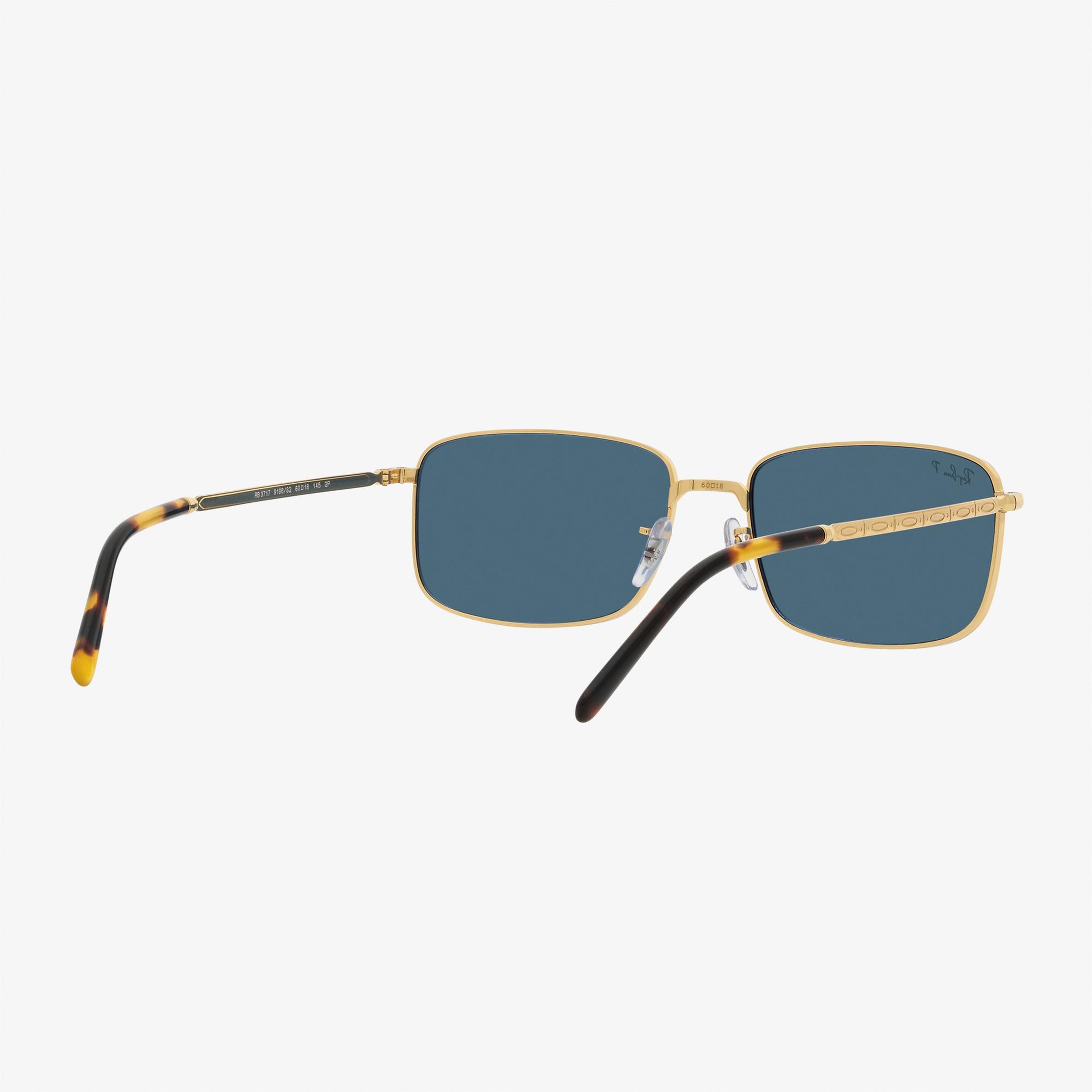 RAY-BAN 0RB3717 Unisex Altın Rengi Güneş Gözlüğü