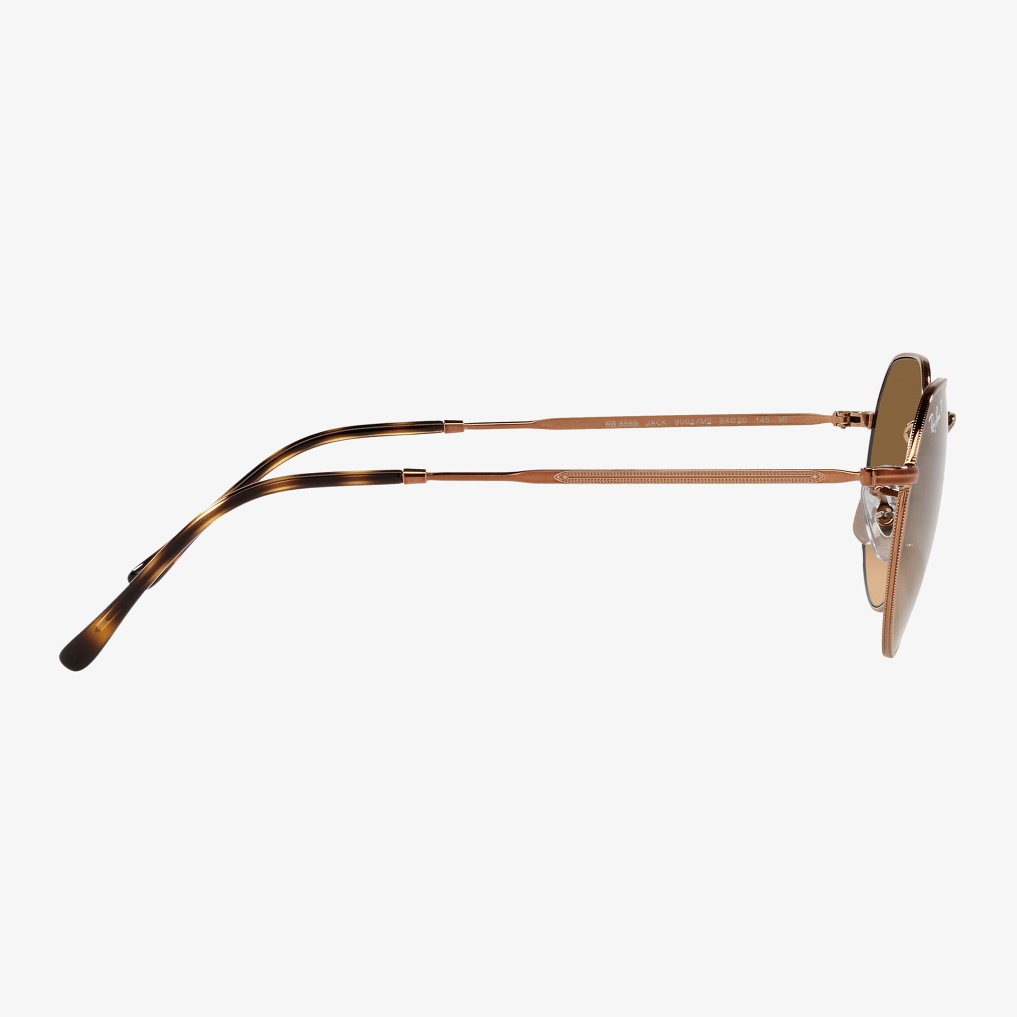 Ray-Ban 0RB3565 Unisex Medium Copper Kahverengi Güneş Gözlüğü