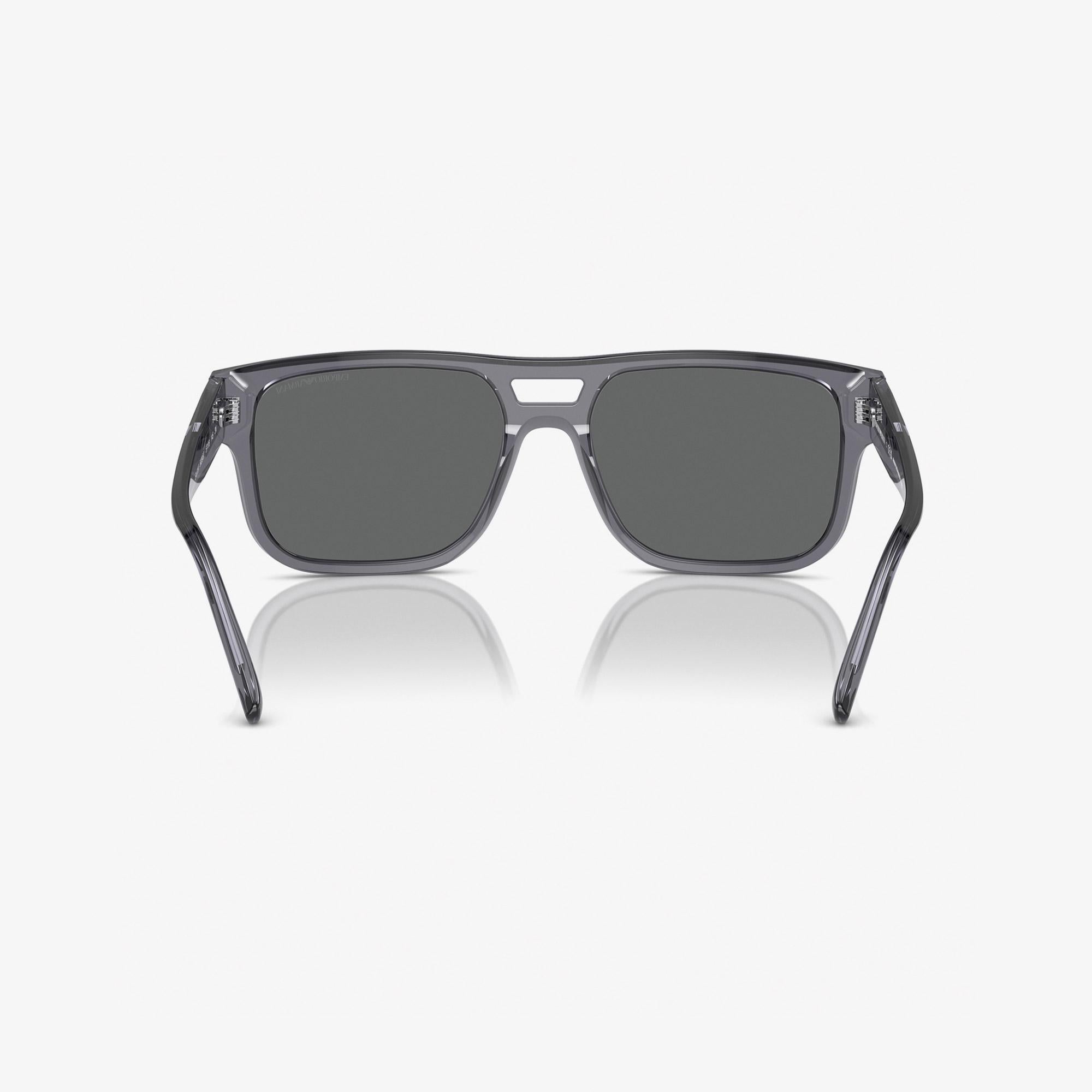 Emporio Armani 0EA4197 Acetate Erkek Koyu Gri Güneş Gözlüğü