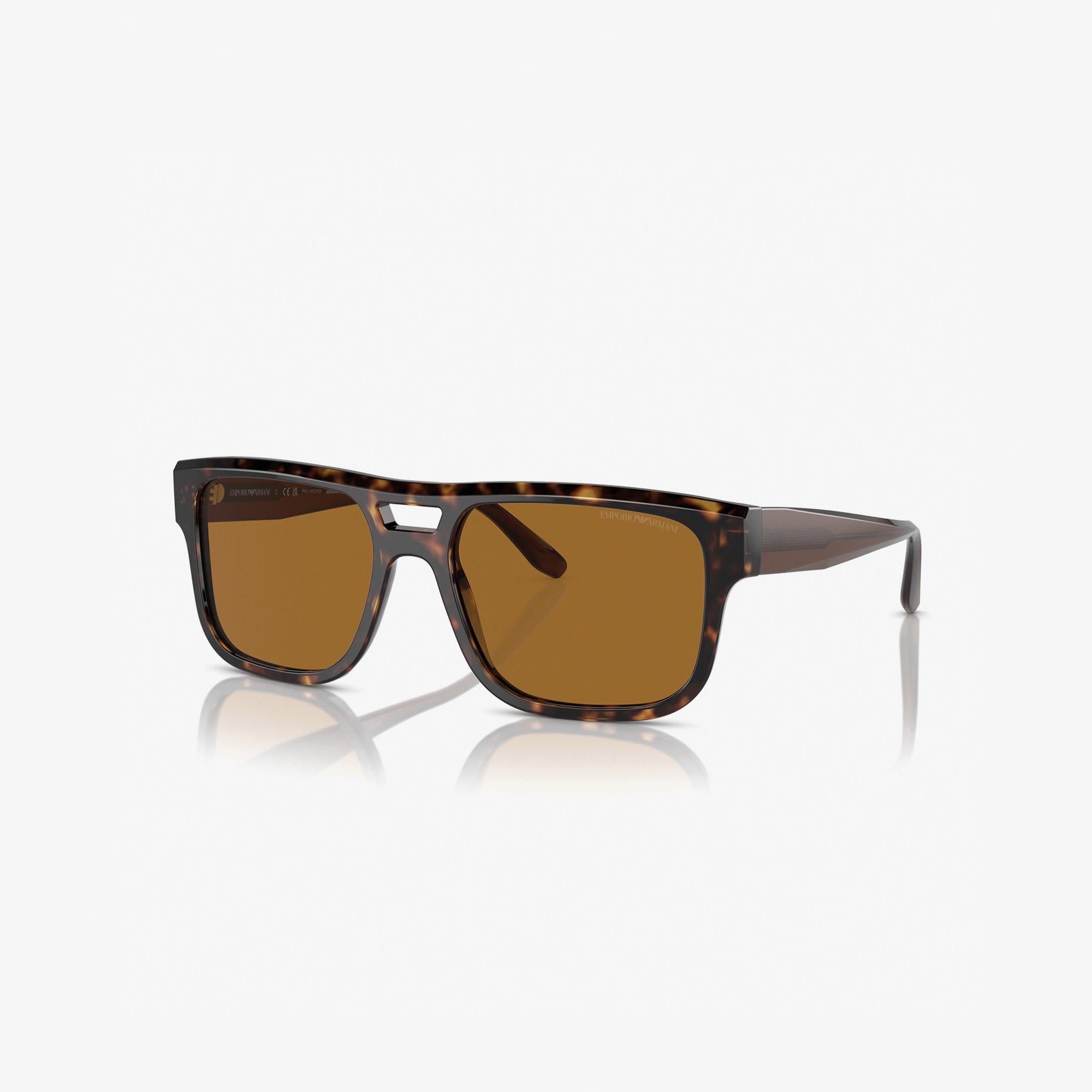 Emporio Armani 0EA4197 Acetate Erkek Kahverengi Güneş Gözlüğü