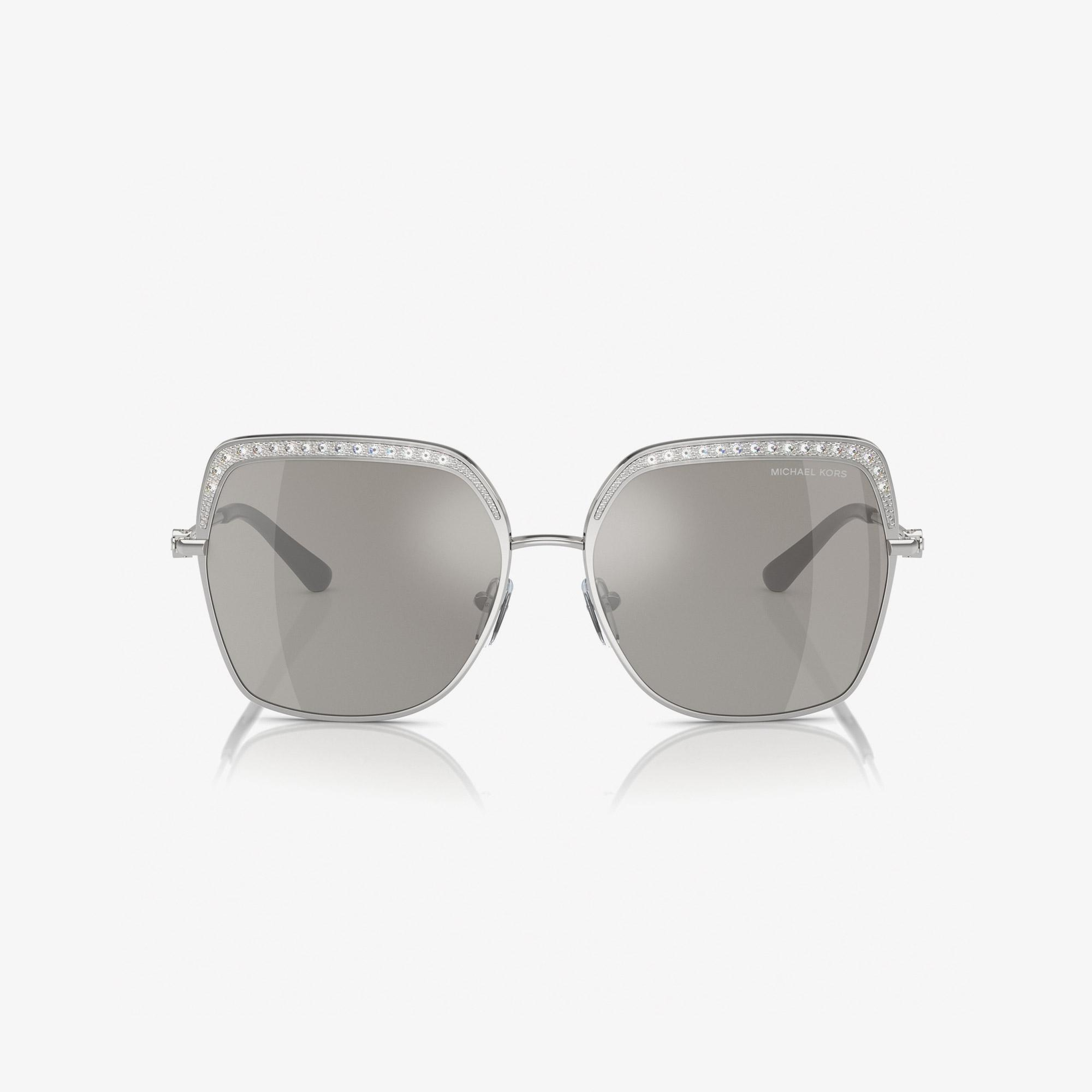 MICHAEL KORS 0MK1141 Metal Kadın Gümüş Rengi Güneş Gözlüğü