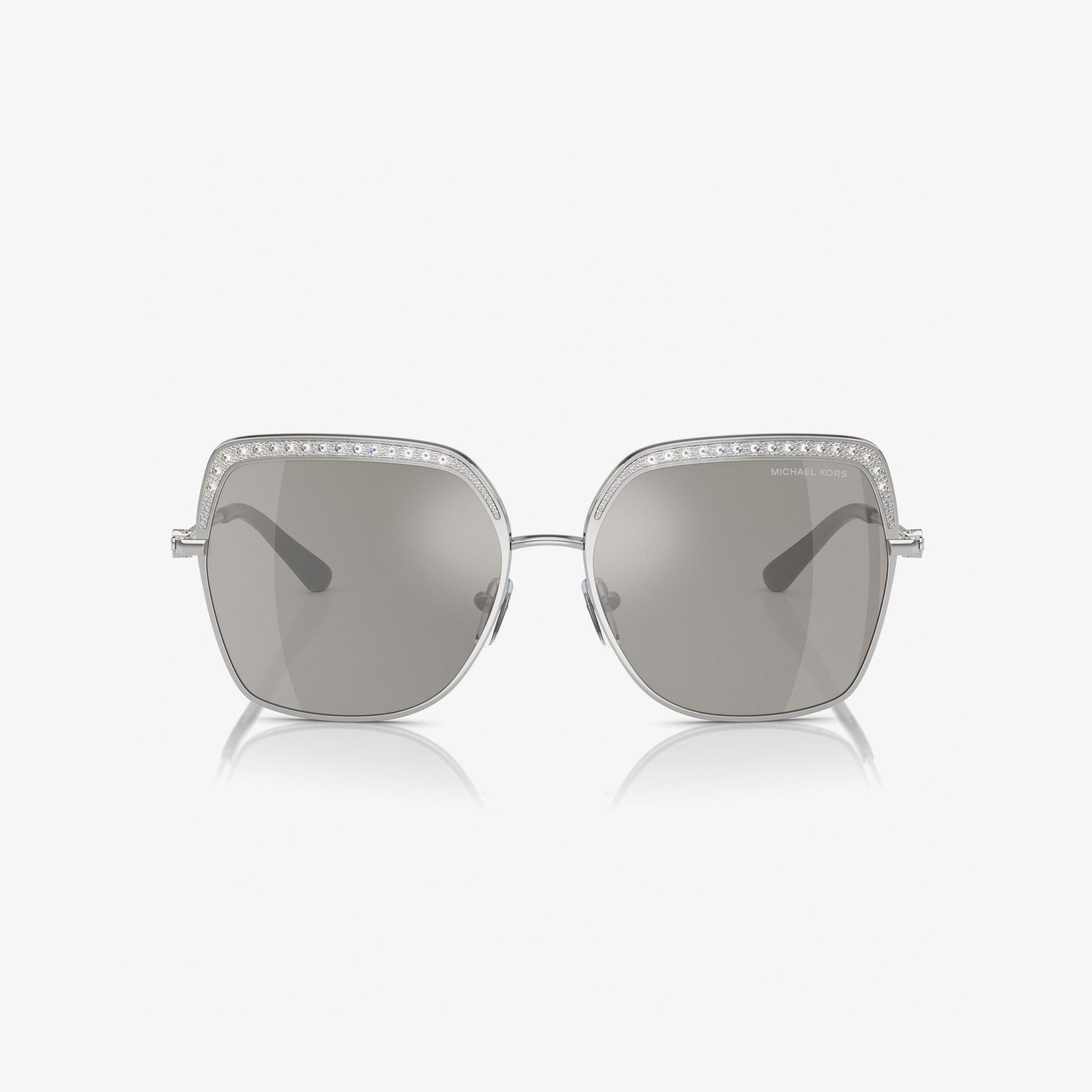MICHAEL KORS 0MK1141 Metal Kadın Gümüş Rengi Güneş Gözlüğü