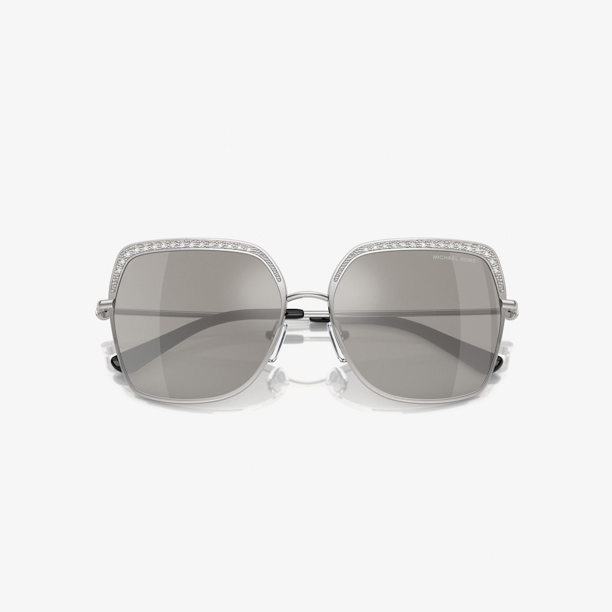 MICHAEL KORS 0MK1141 Metal Kadın Gümüş Rengi Güneş Gözlüğü