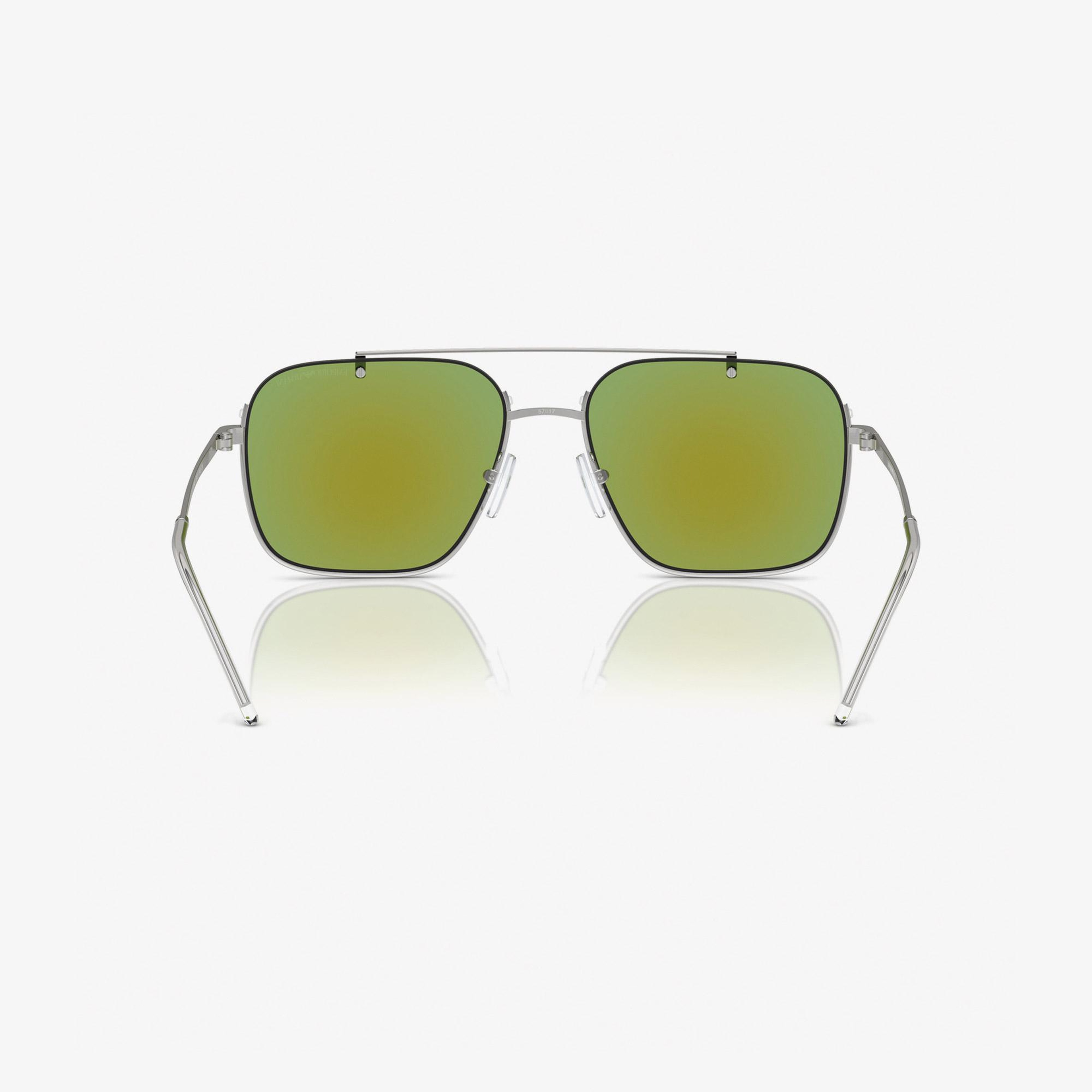 Emporio Armani 0EA2150 Metal Erkek Gümüş Rengi Güneş Gözlüğü