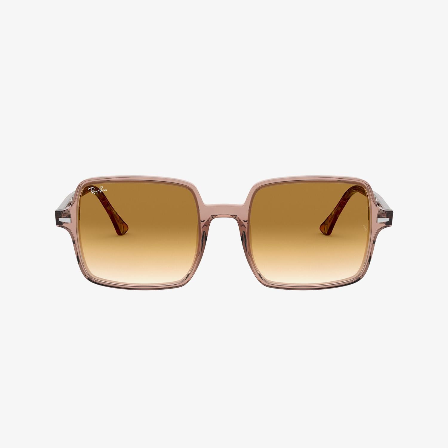 RAY-BAN 0RB1973 Square II Kadın Light Kahverengi Havana Güneş Gözlüğü