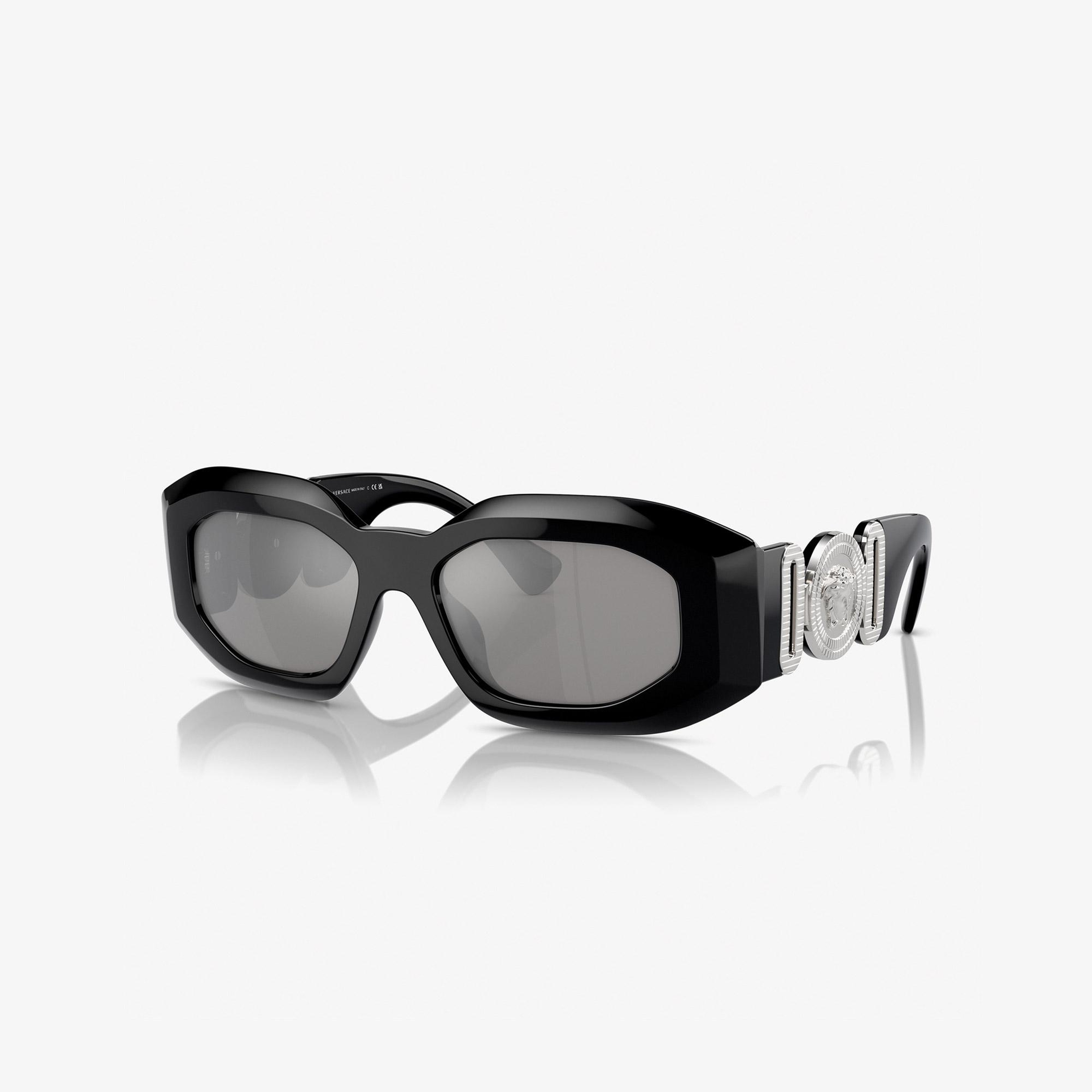 VERSACE 0VE4425U Nylon Erkek Siyah Güneş Gözlüğü