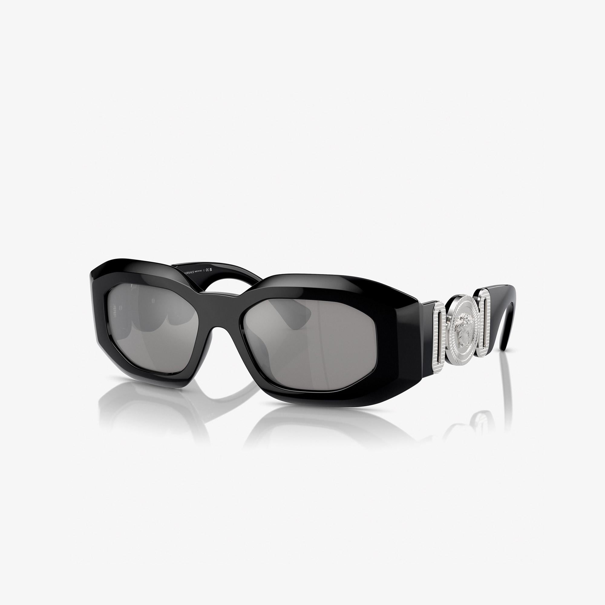 VERSACE 0VE4425U Nylon Erkek Siyah Güneş Gözlüğü