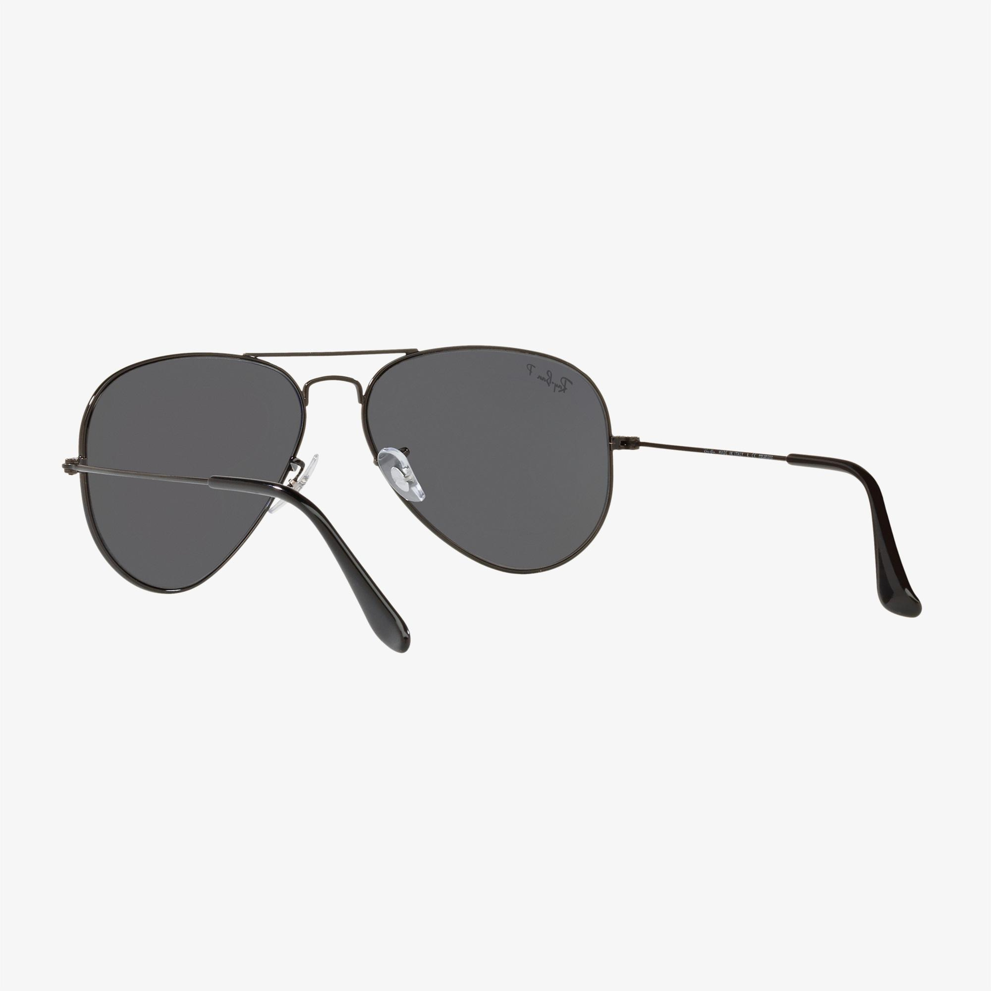 RAY-BAN 0RB3025 Avıator Large Metal Unisex Siyah Güneş Gözlüğü