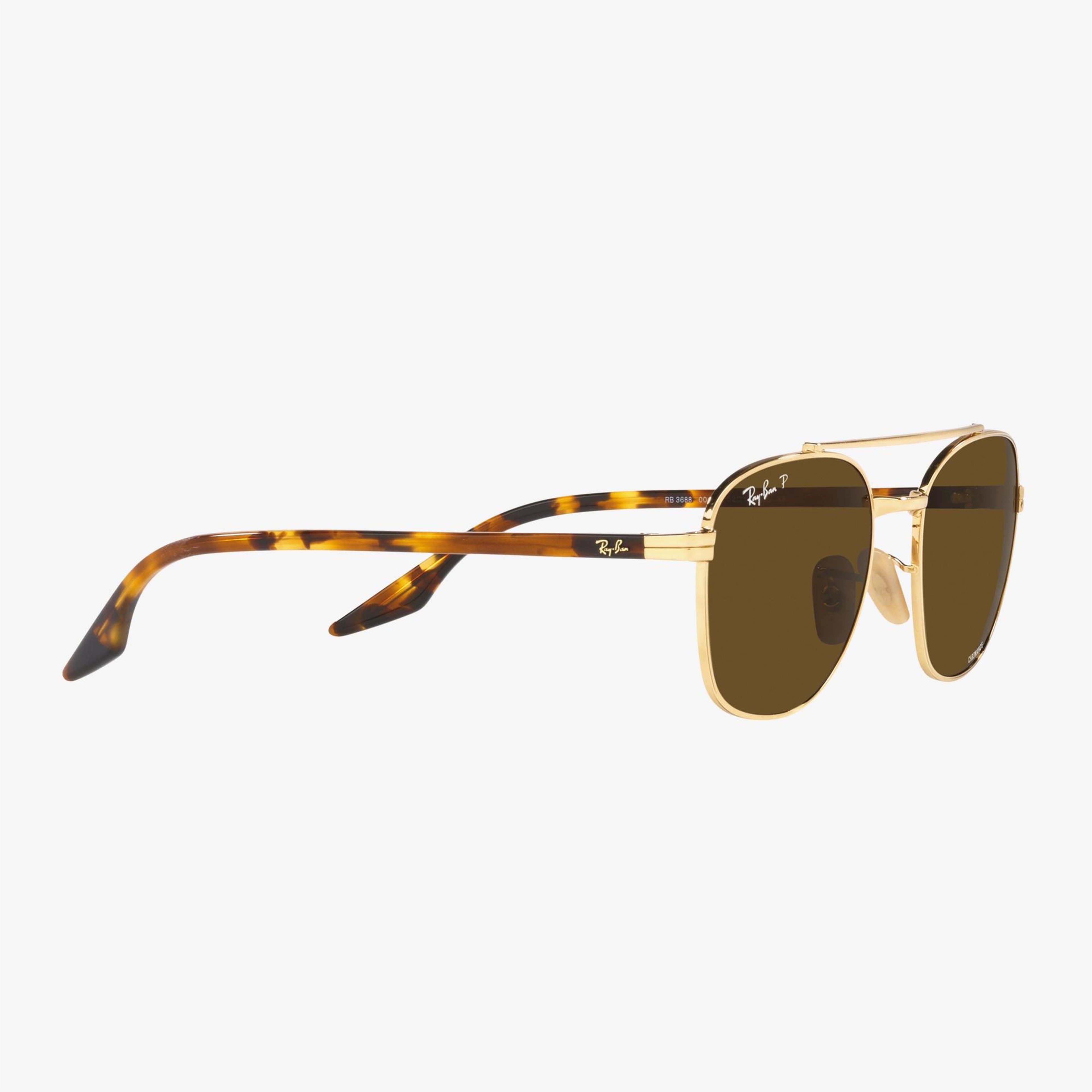 Ray-Ban Metal Unisex Altın Rengi Güneş Gözlüğü