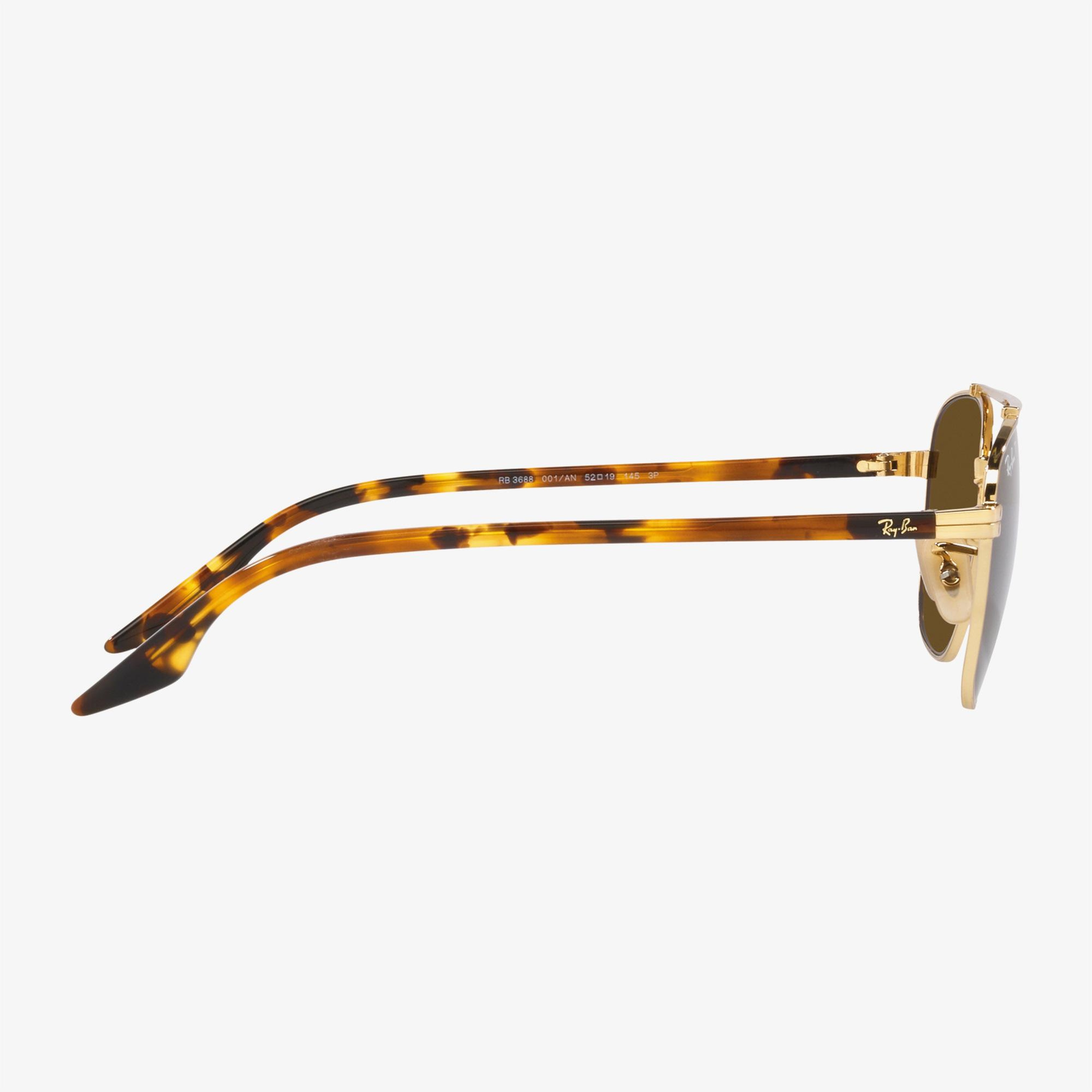 Ray-Ban Metal Unisex Altın Rengi Güneş Gözlüğü