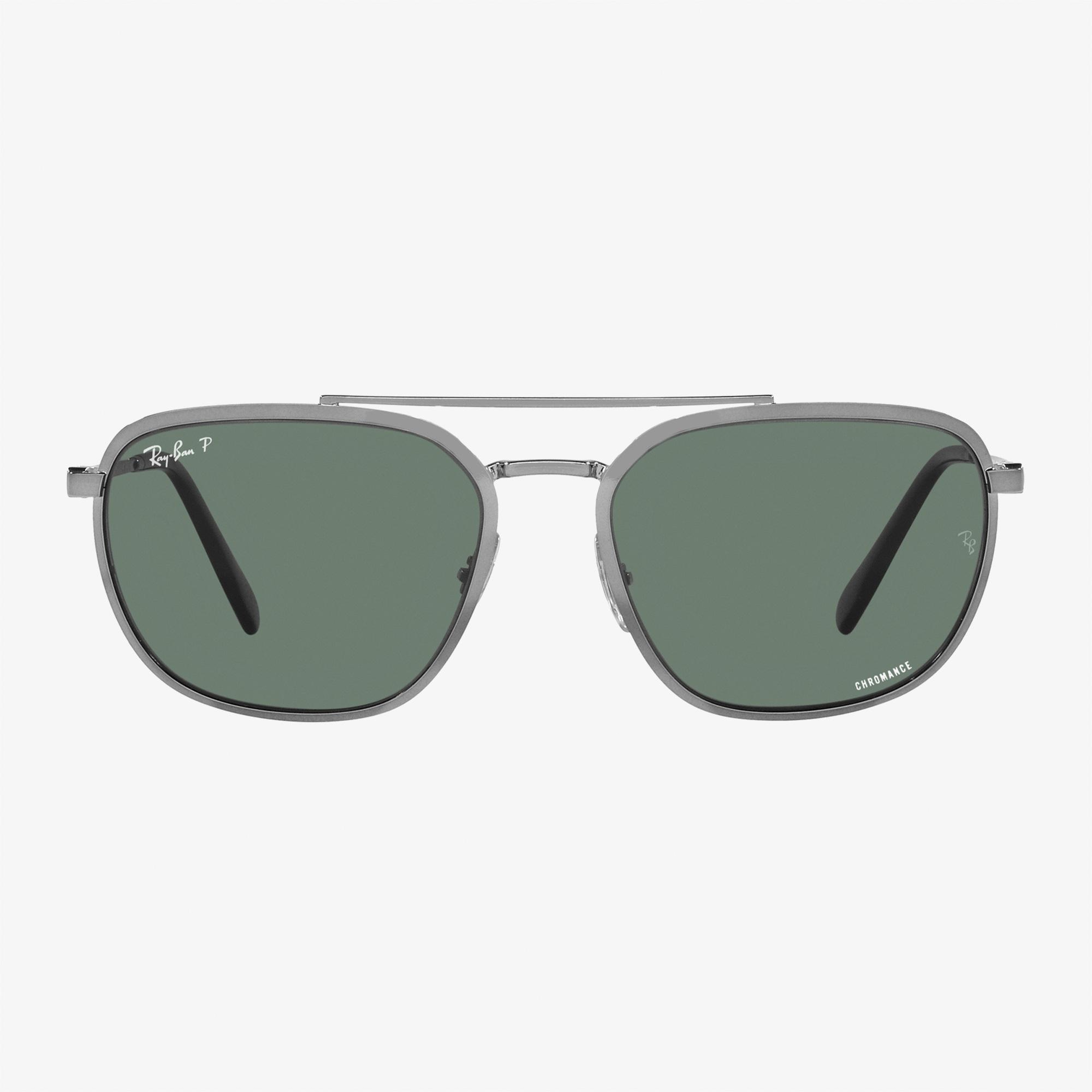 RAY-BAN 0RB3708 Metal Unisex Gri Güneş Gözlüğü