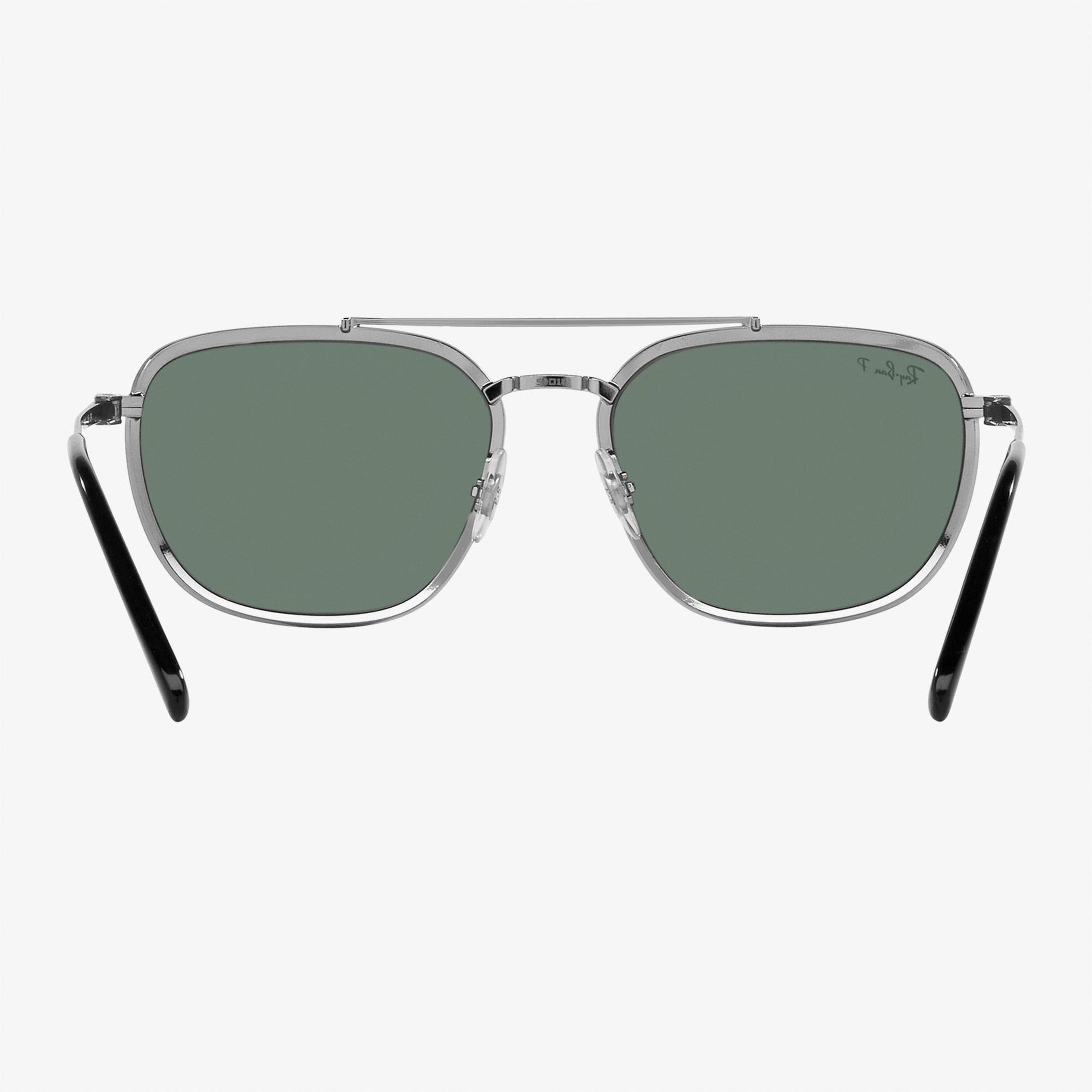 RAY-BAN 0RB3708 Metal Unisex Gri Güneş Gözlüğü