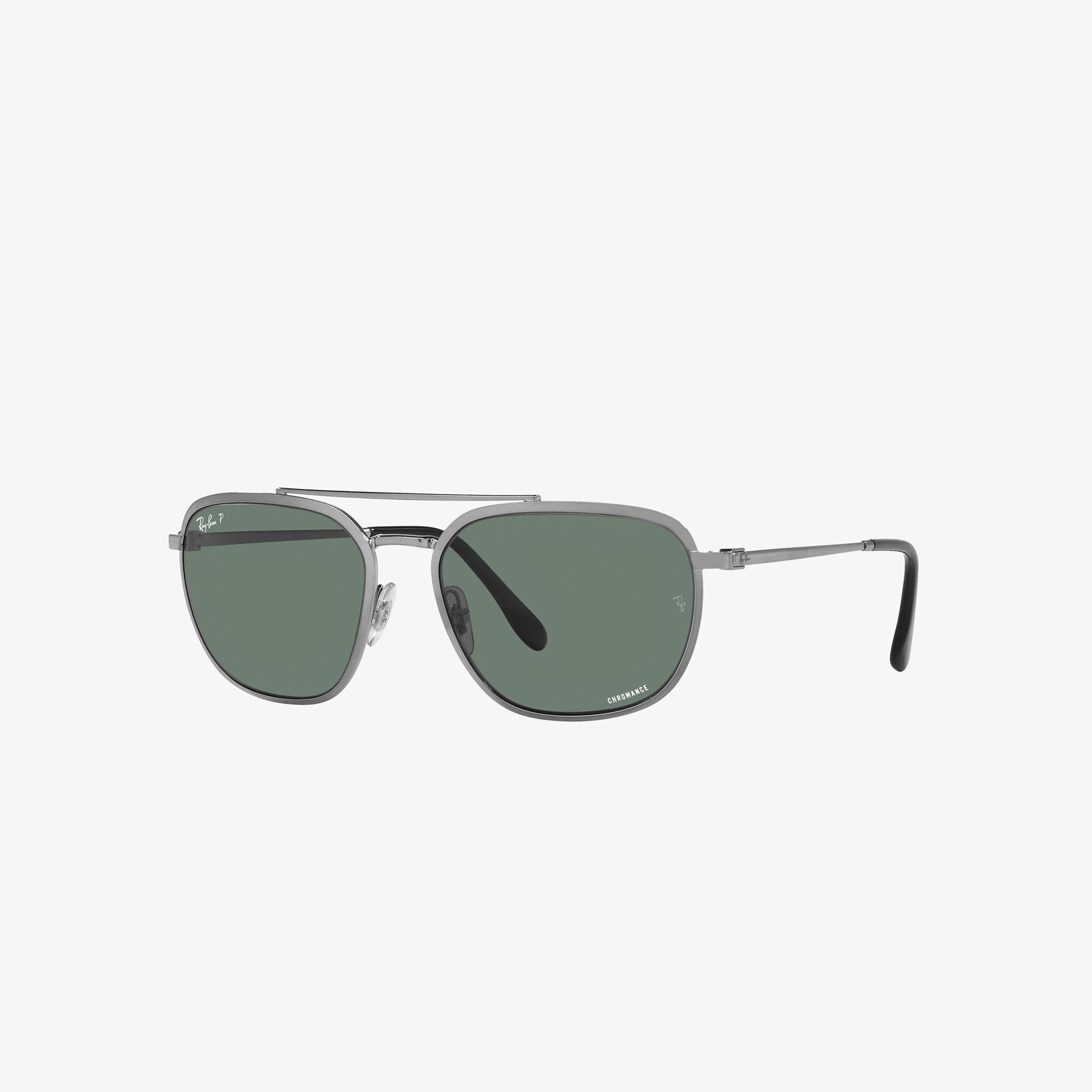 RAY-BAN 0RB3708 Metal Unisex Gri Güneş Gözlüğü