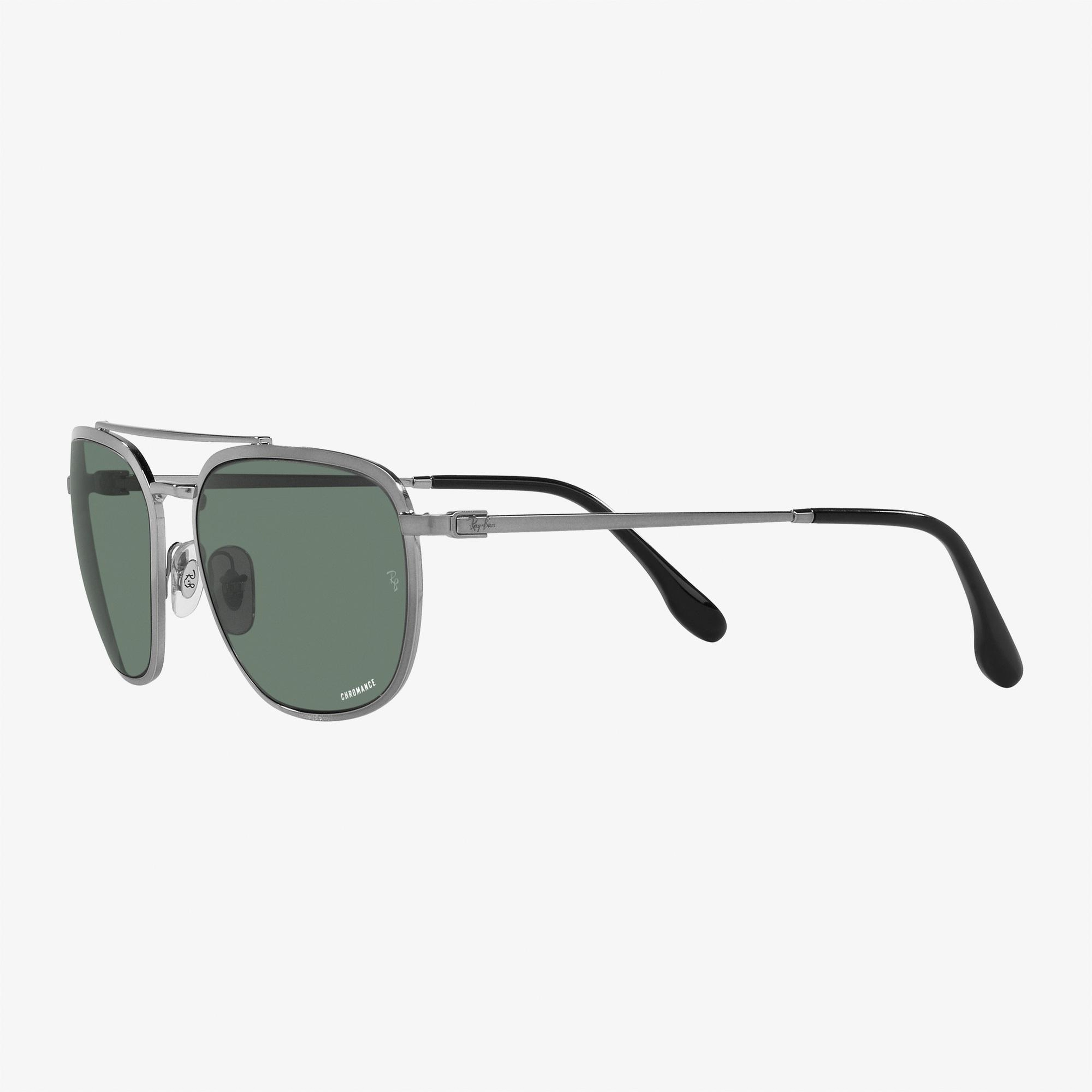 RAY-BAN 0RB3708 Metal Unisex Gri Güneş Gözlüğü