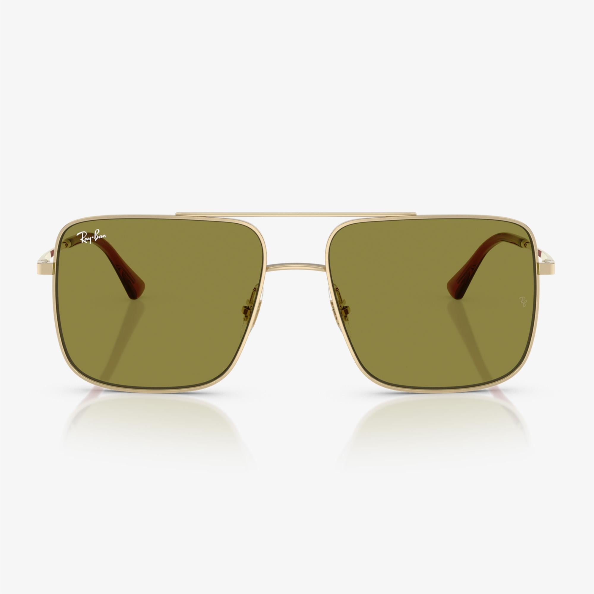 Ray-Ban RB3758 Unisex Altın Rengi Güneş Gözlüğü