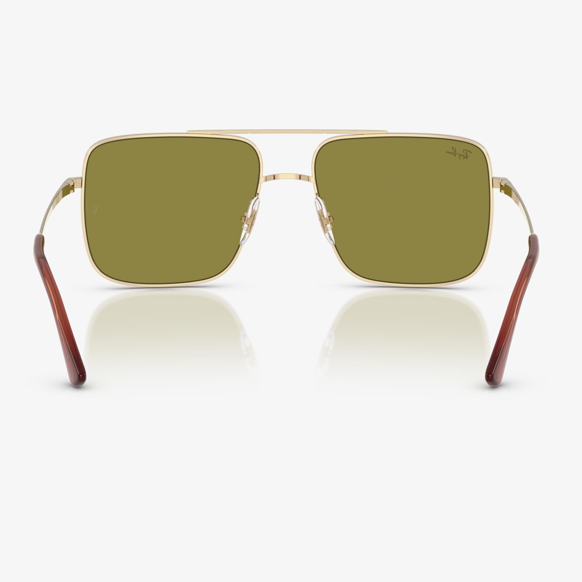 Ray-Ban RB3758 Unisex Altın Rengi Güneş Gözlüğü