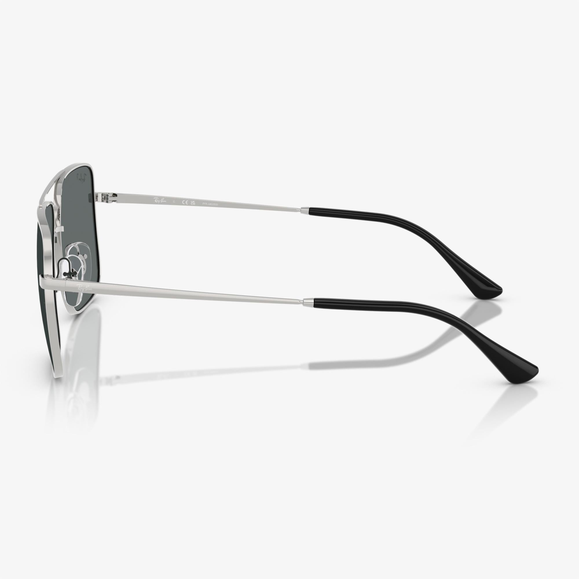 Ray-Ban RB3758 Unisex Gümüş Güneş Gözlüğü