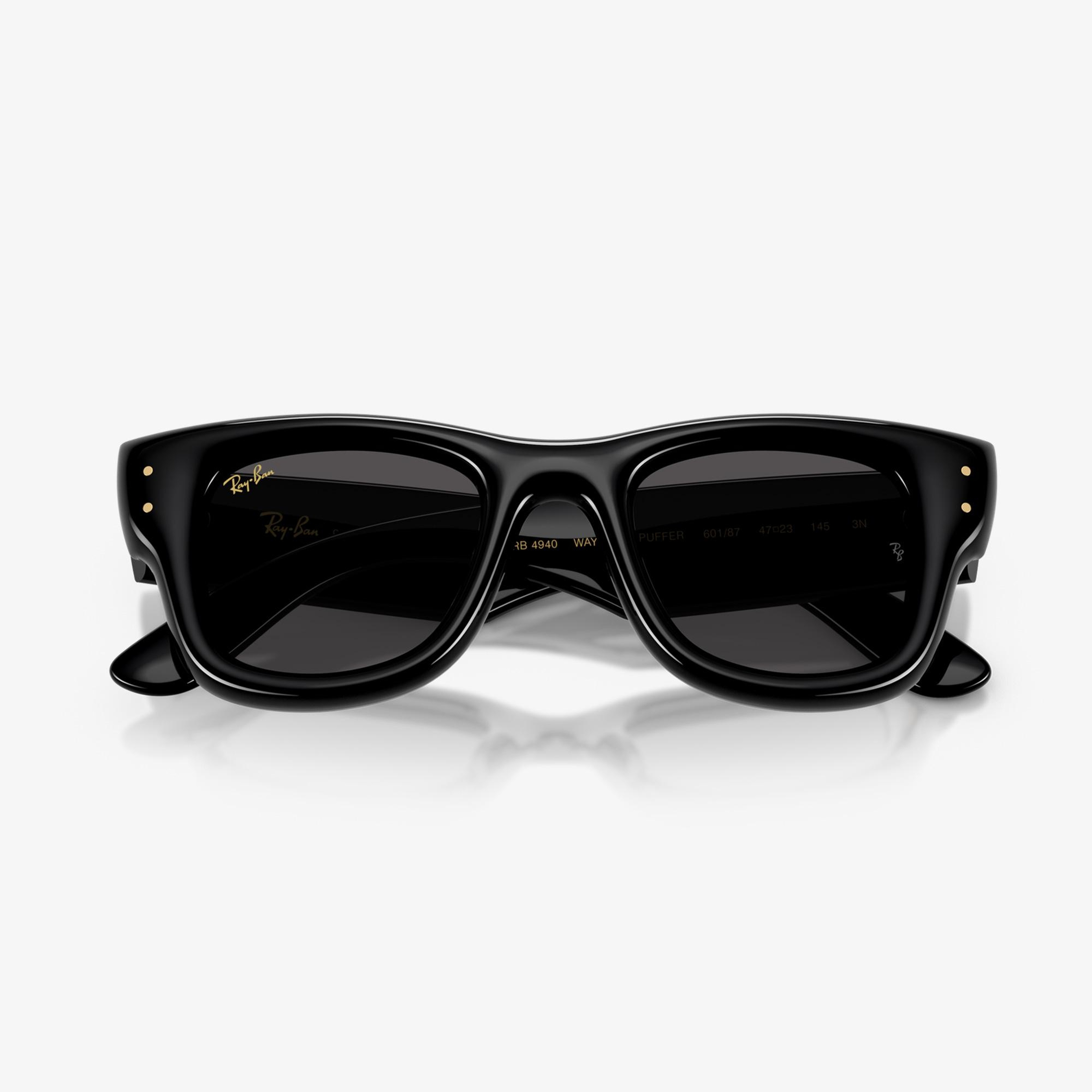 Ray-Ban Wayfarer Puffer RB4940 Unisex Siyah Güneş Gözlüğü
