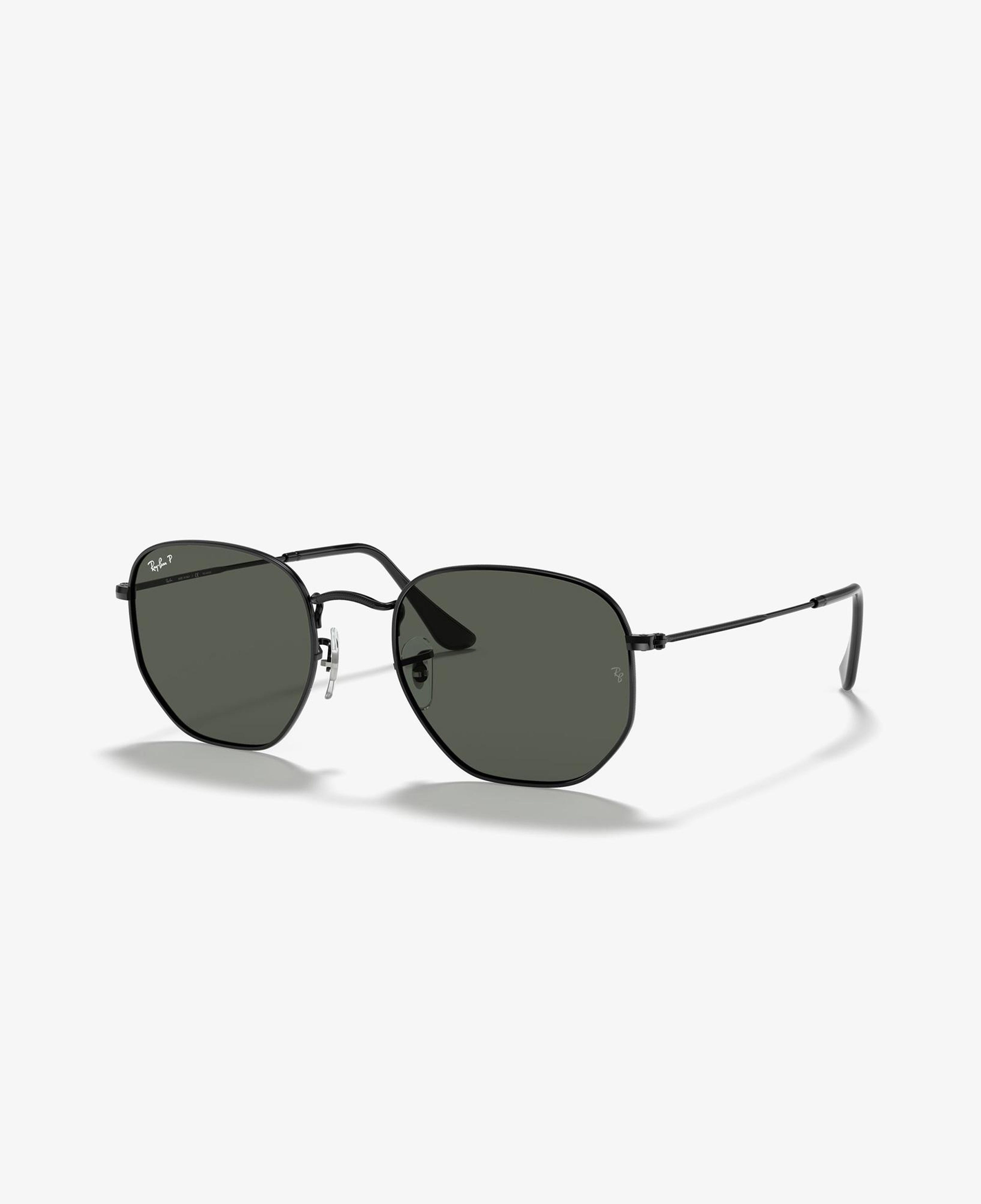 RAY-BAN 0RB3548N Hexagonal Unisex Siyah Güneş Gözlüğü