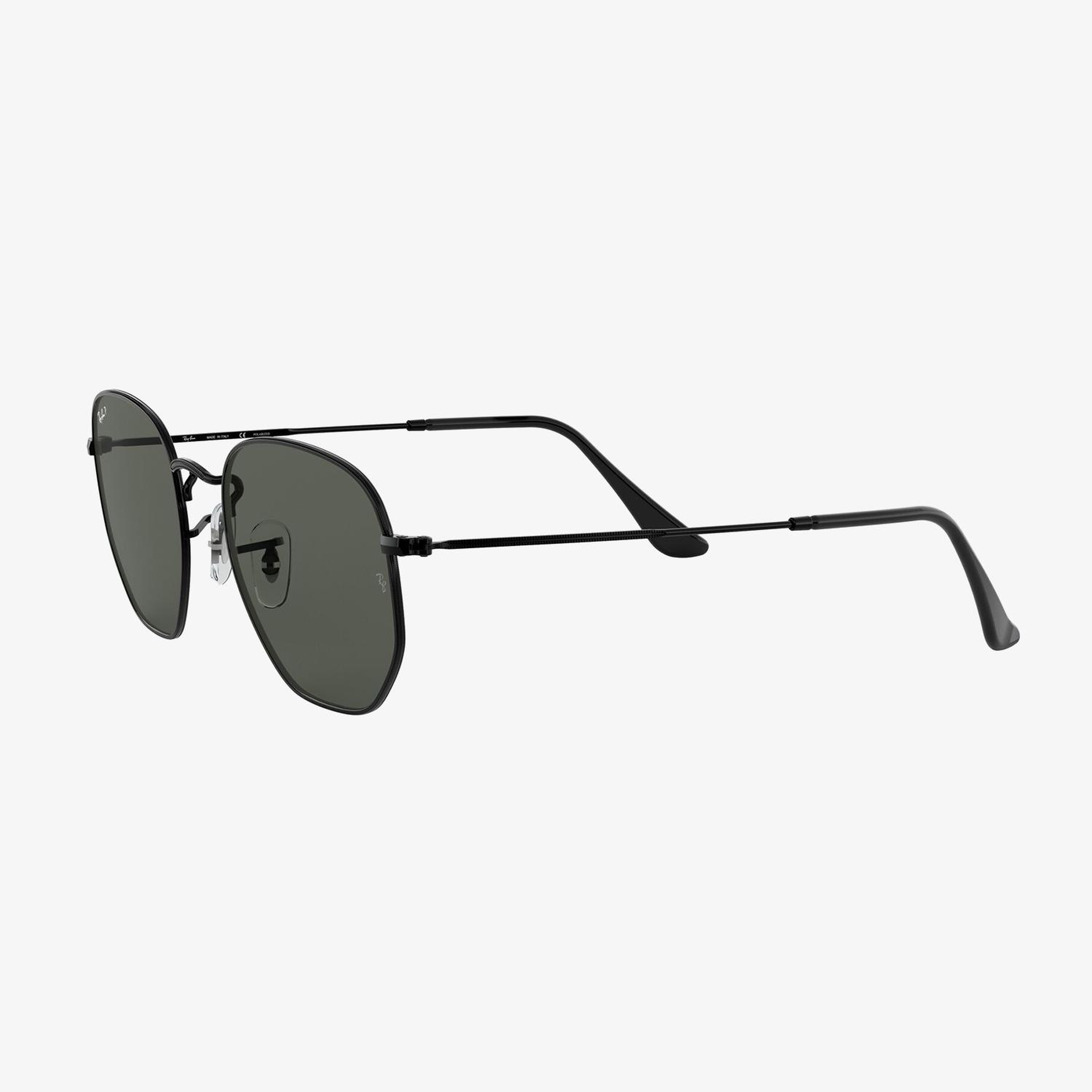 RAY-BAN 0RB3548N Hexagonal Unisex Siyah Güneş Gözlüğü