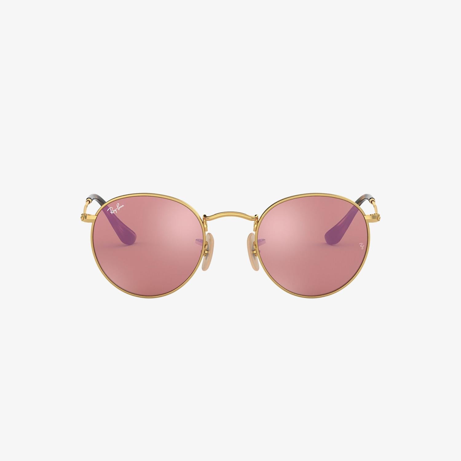 RAY-BAN 0RB3447N Round Metal Erkek Shiny Gold Güneş Gözlüğü