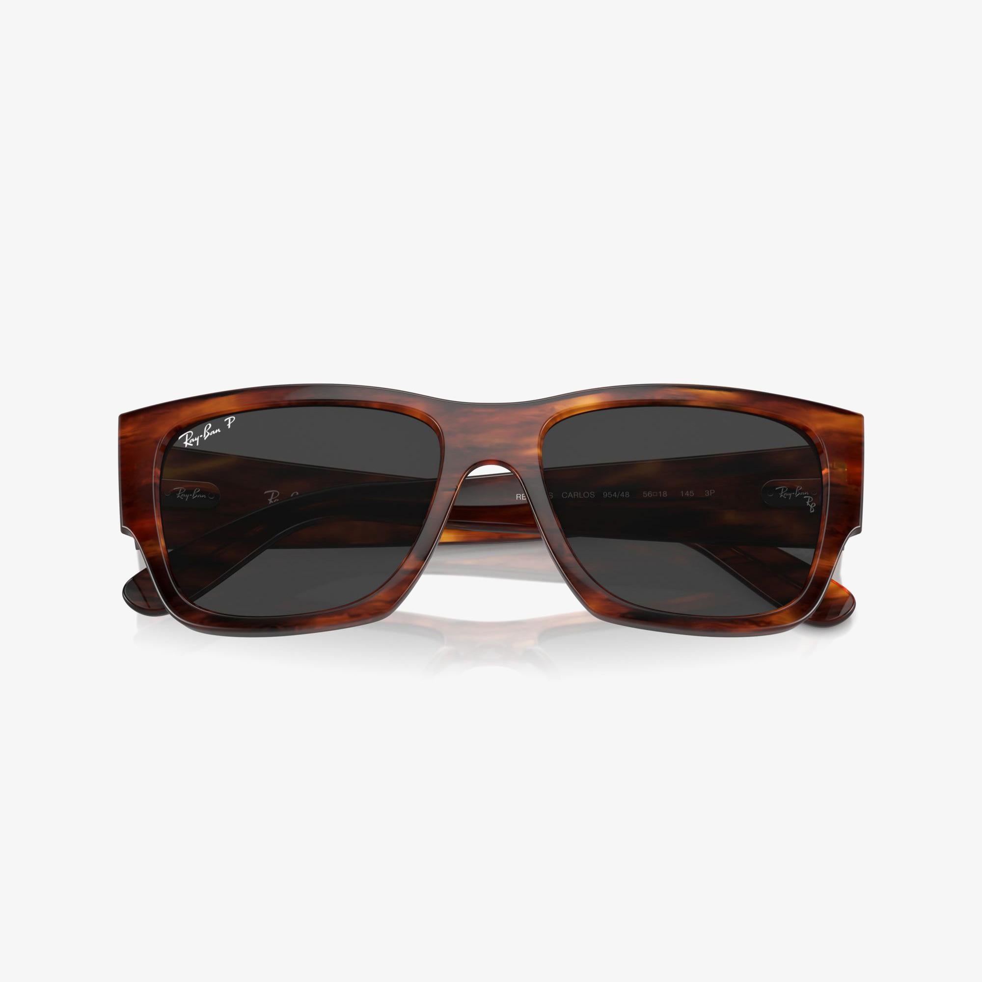 RAY-BAN Carlos Unisex Kahverengi Güneş Gözlüğü