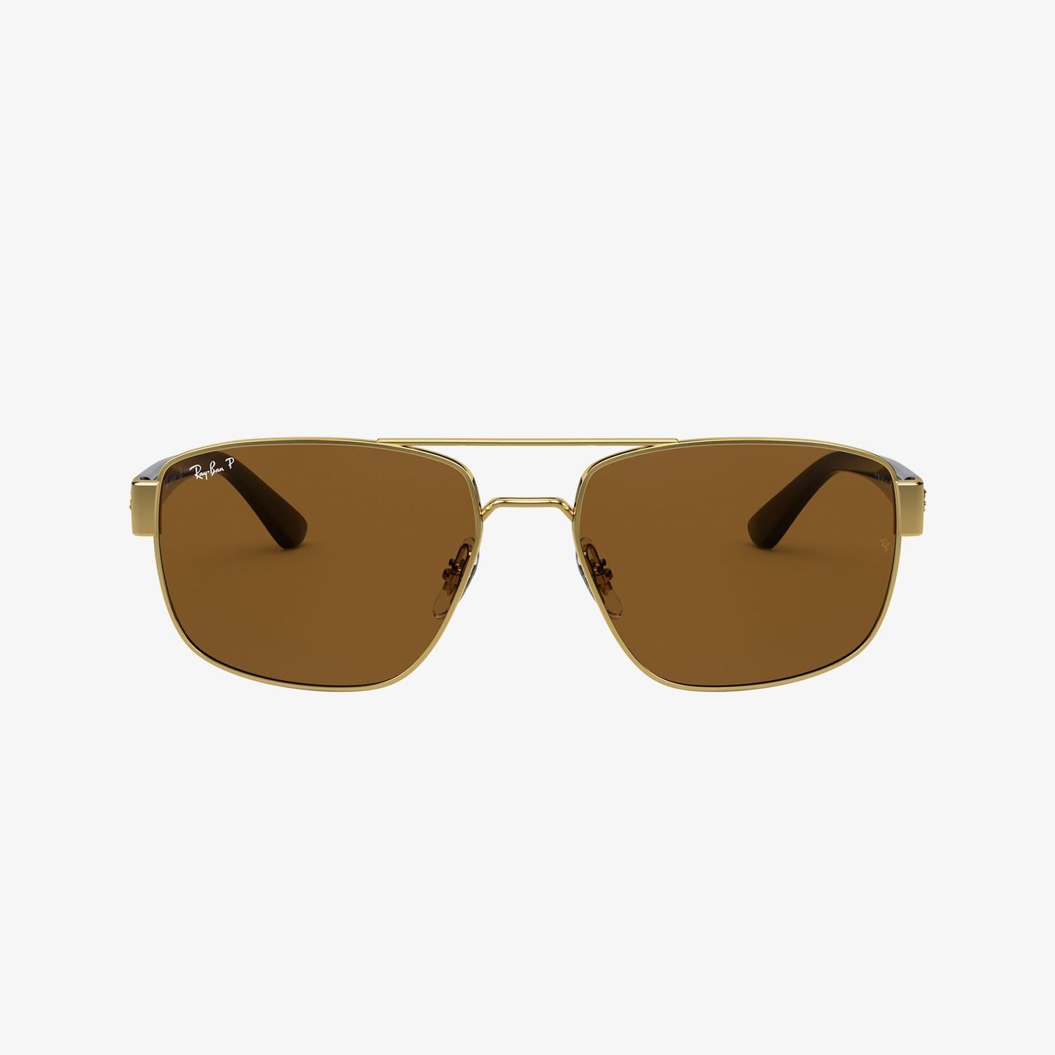 RAY-BAN 0RB3663 Erkek Shiny Altın Rengi Güneş Gözlüğü