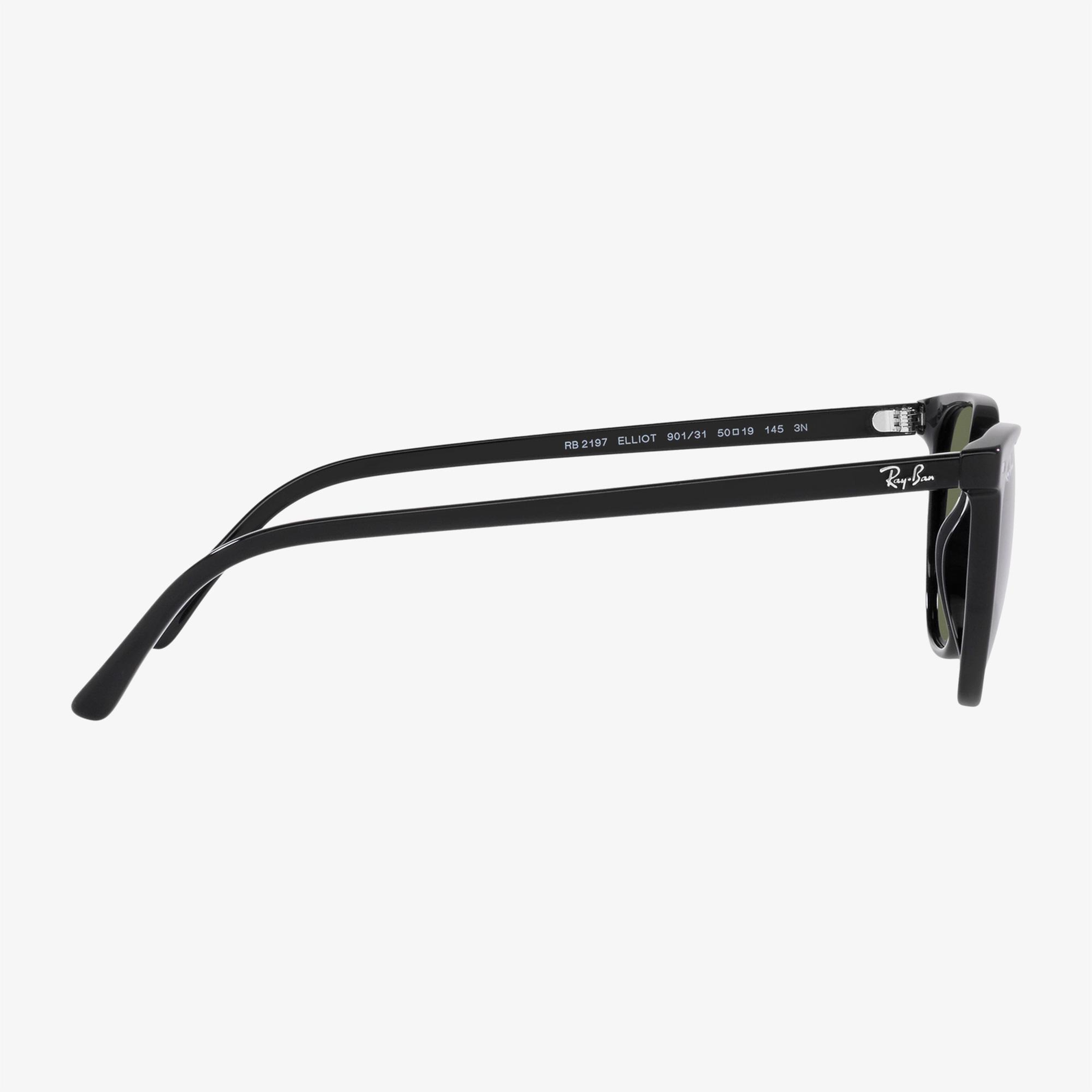 Ray-Ban Elliot Unisex Siyah Güneş Gözlüğü