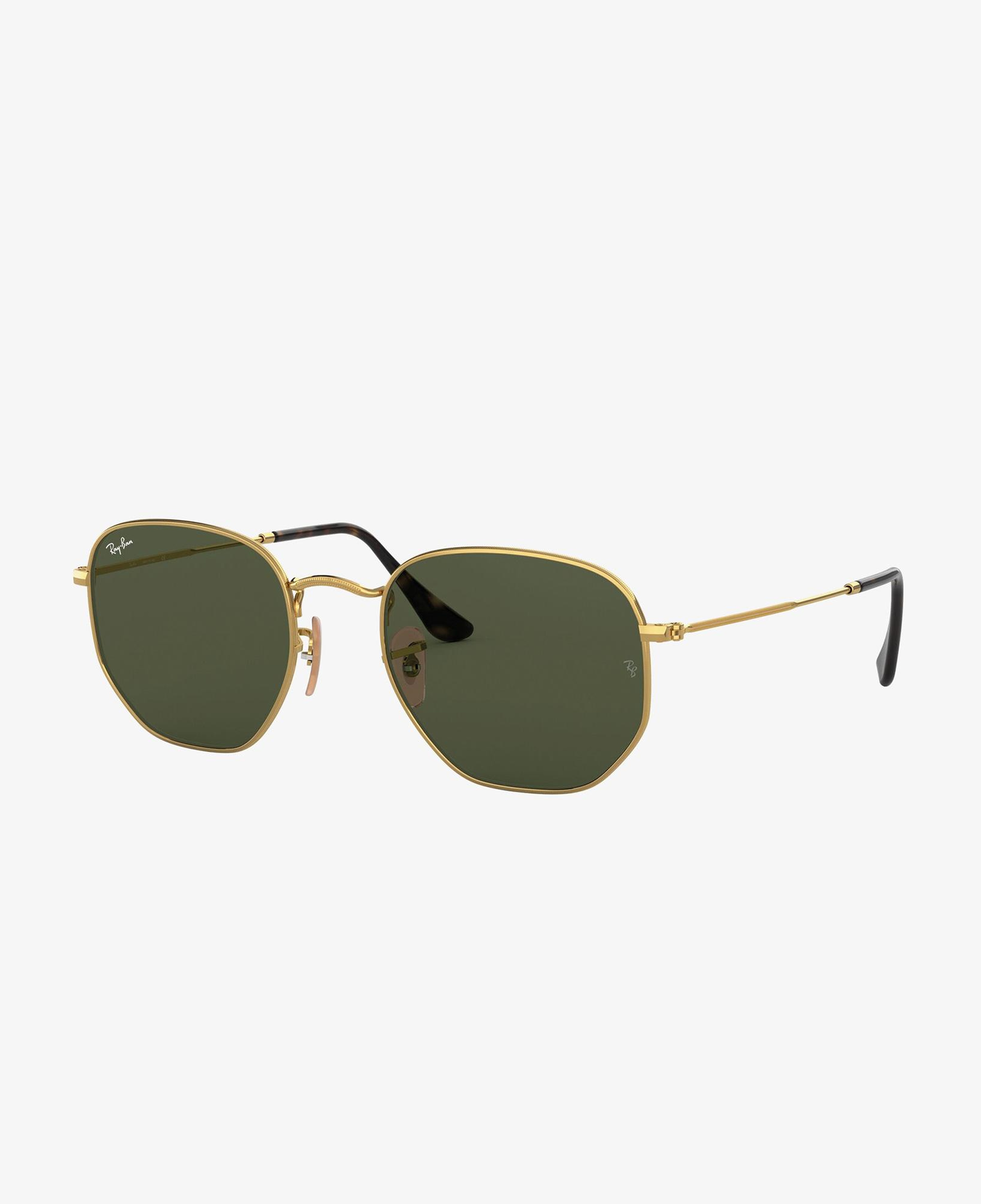RAY-BAN 0RB3548N Hexagonal Unisex Gold Güneş Gözlüğü