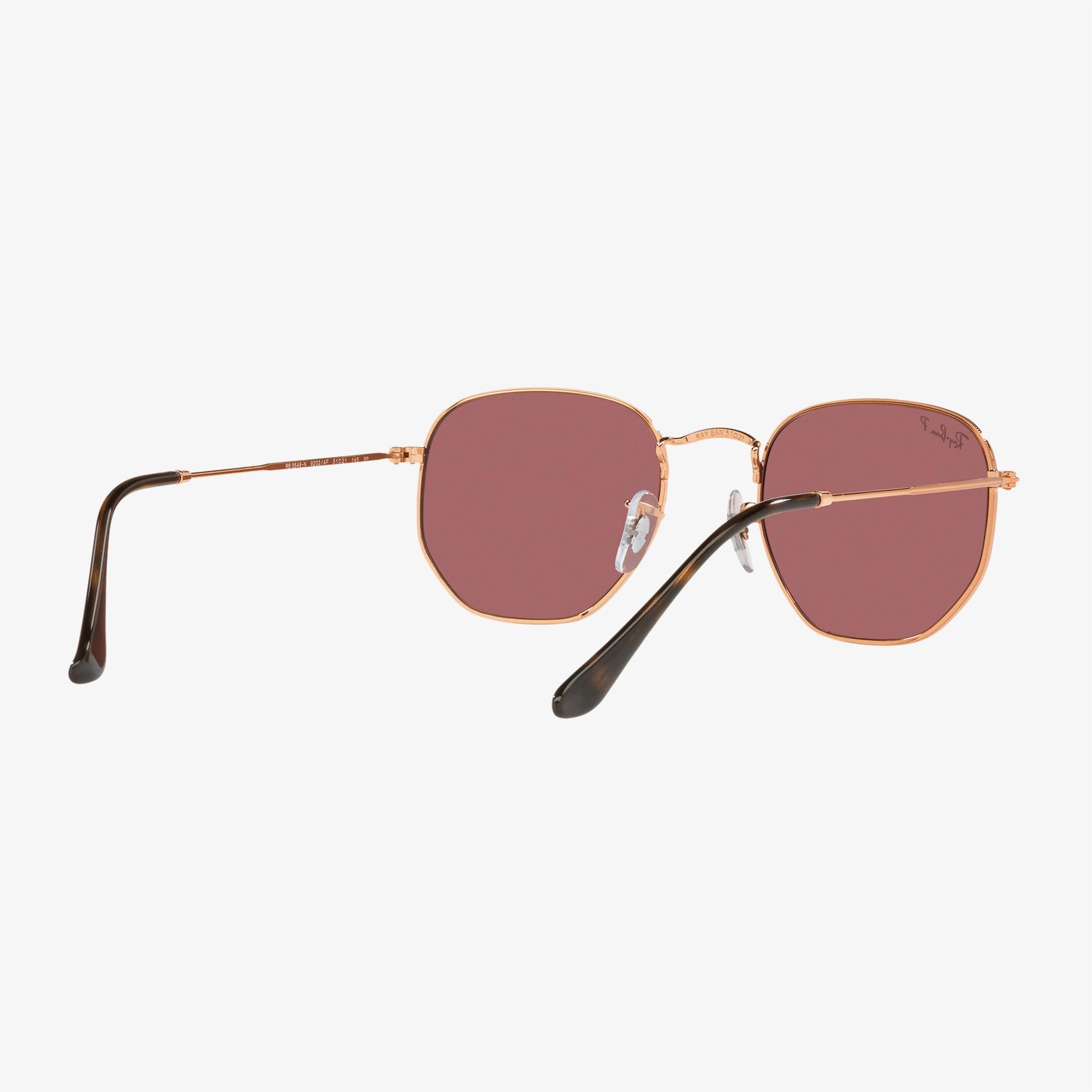 Ray-Ban 0RB3548N Unisex Rose Gold Güneş Gözlüğü