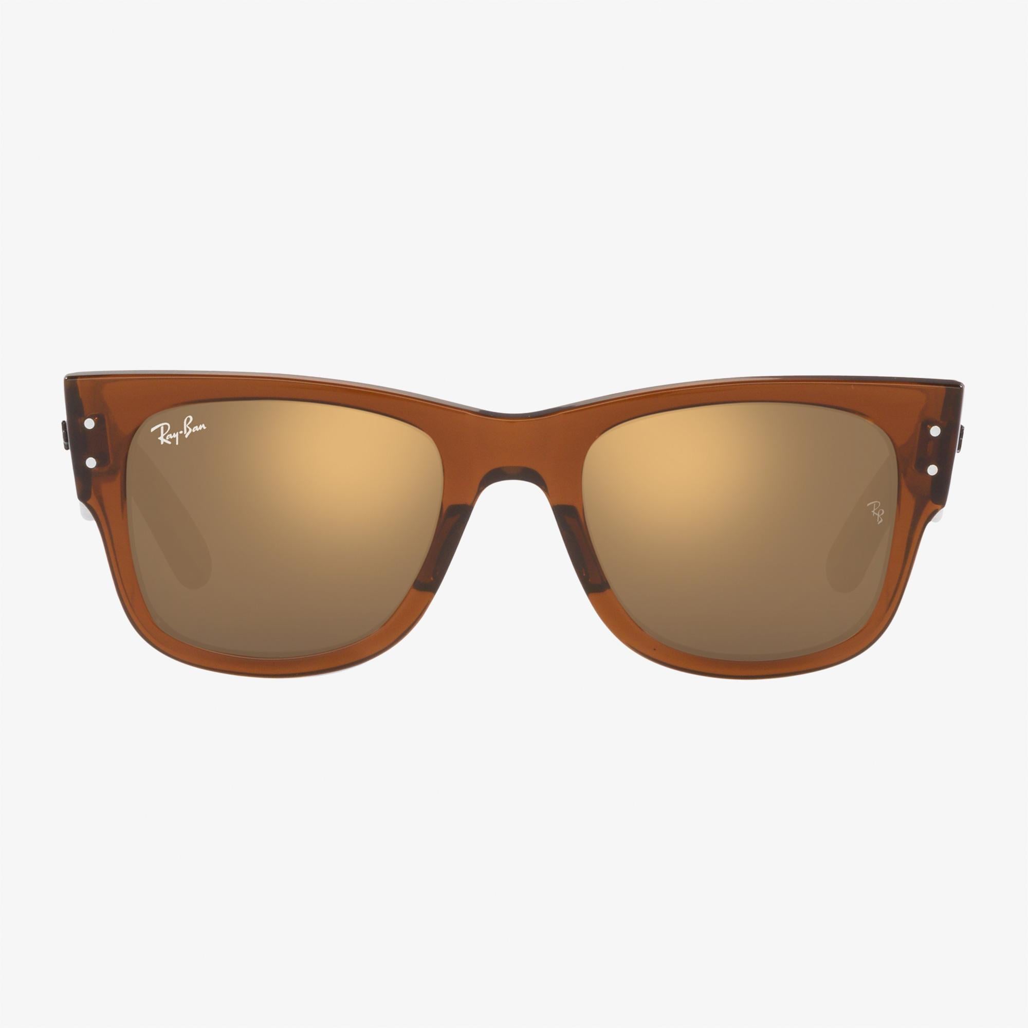 RAY-BAN Mega Wayfarer Unisex Kahverengi Güneş Gözlüğü