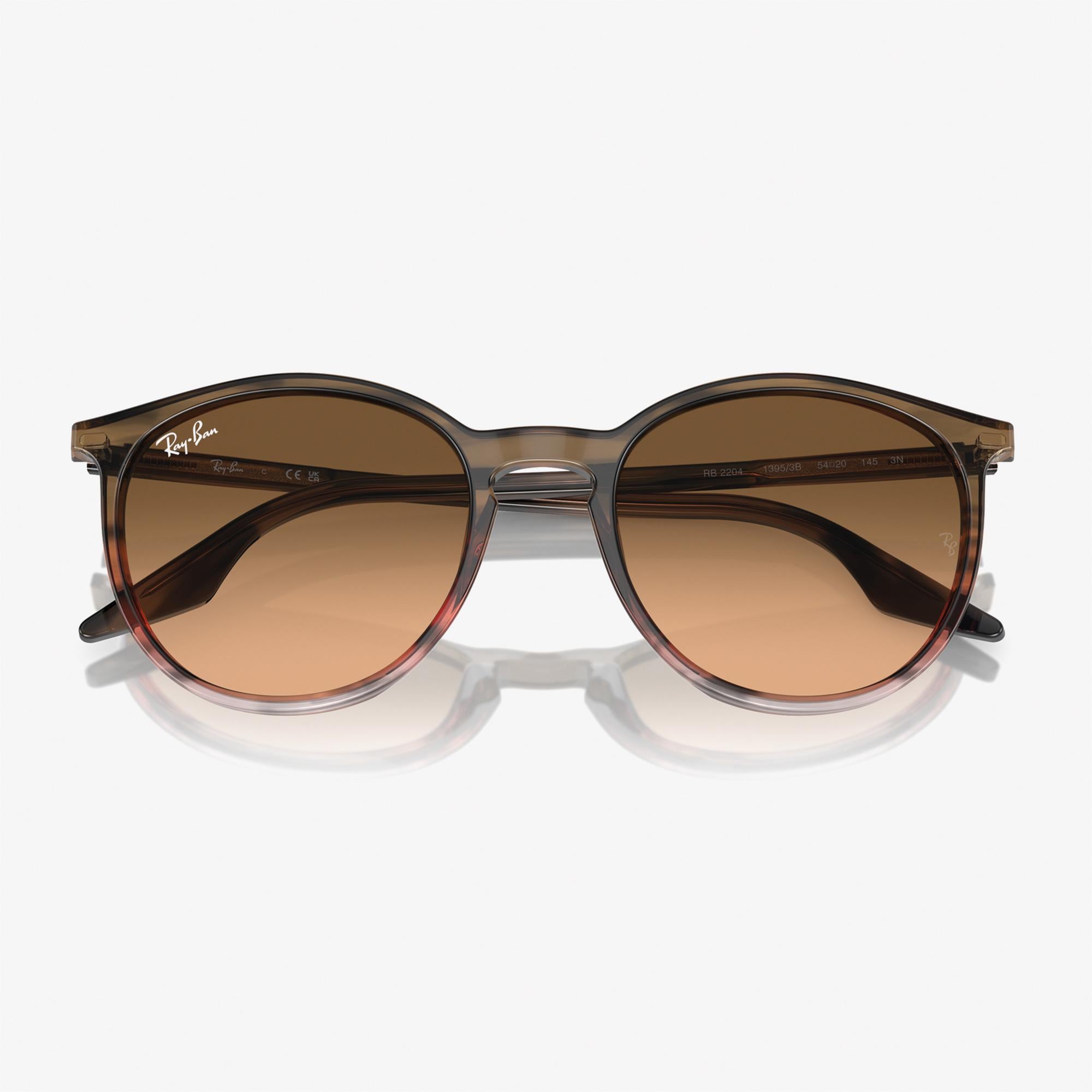 RAY-BAN 0RB2204 Acetate Unisex Kahverengi Güneş Gözlüğü