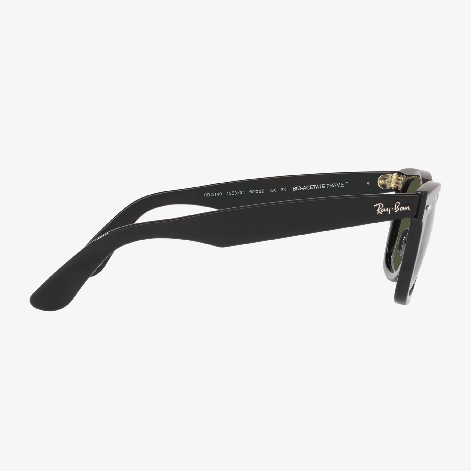 RAY-BAN 0RB2140 Wayfarer Unisex Siyah Güneş Gözlüğü