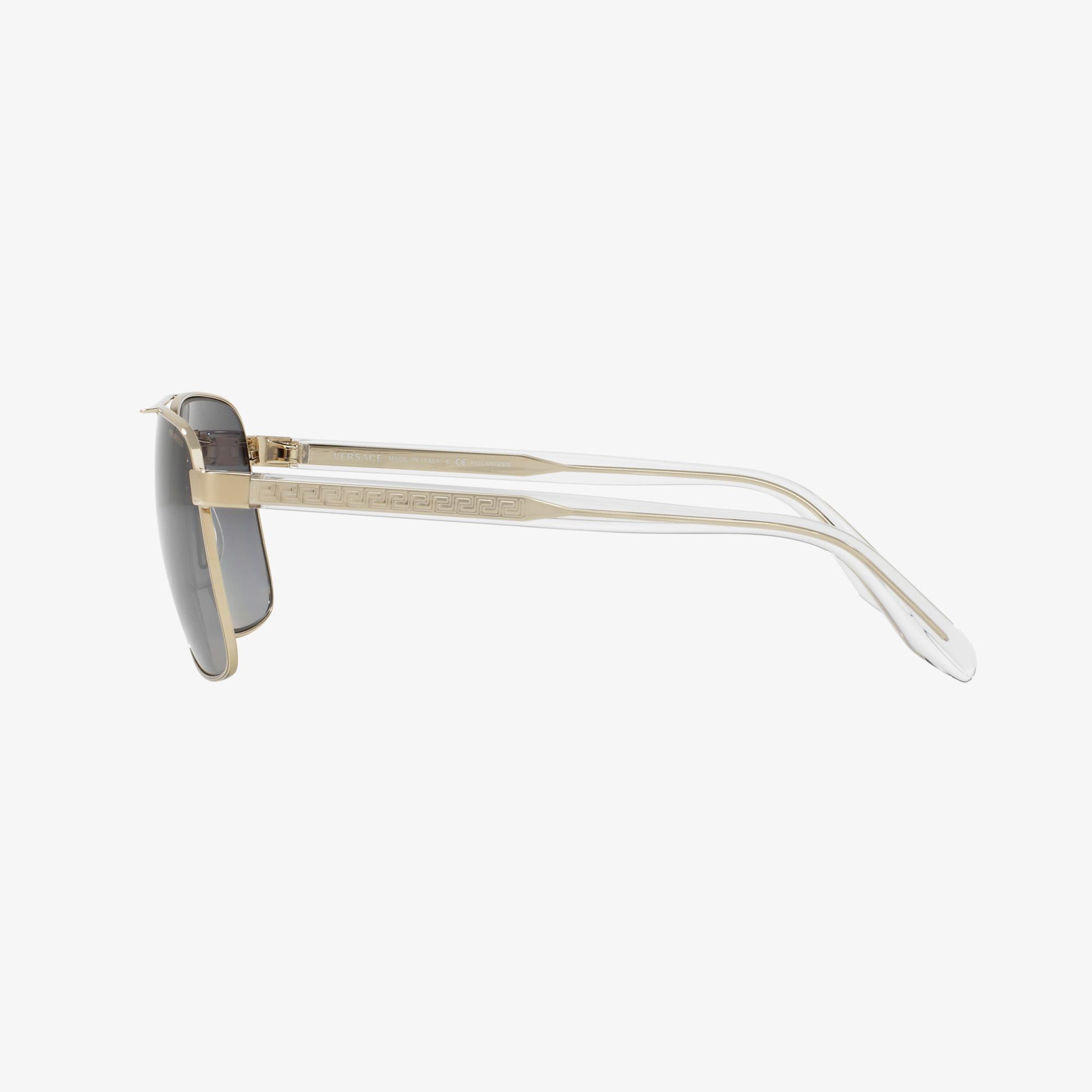 Versace VE2174 Erkek Altın Rengi Güneş Gözlüğü