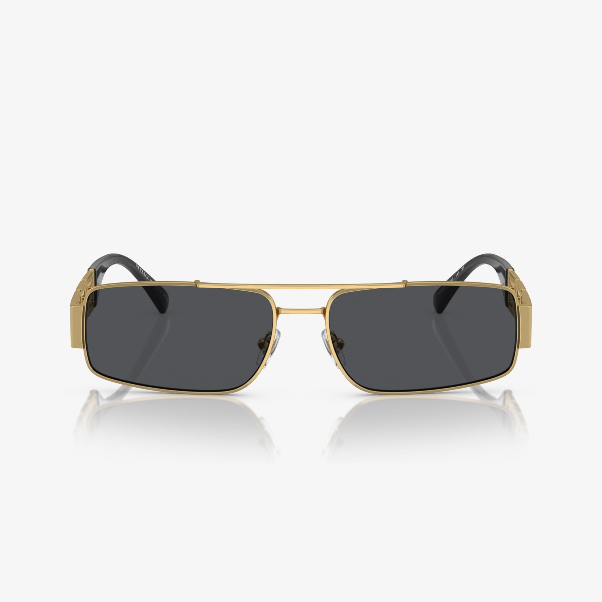 VERSACE 0VE2257 Erkek Altın Rengi Güneş Gözlüğü