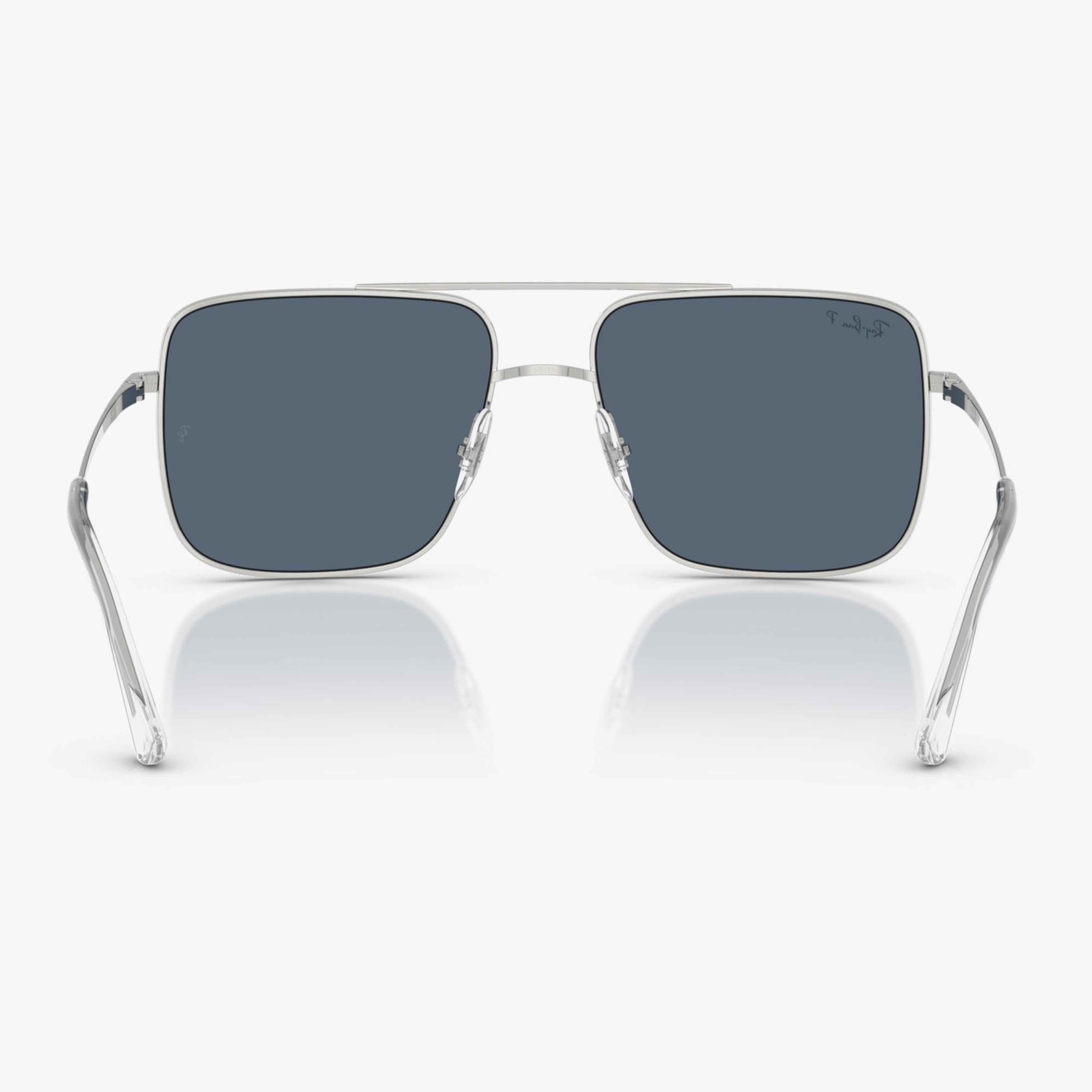 Ray-Ban RB3758 Unisex Gümüş Güneş Gözlüğü
