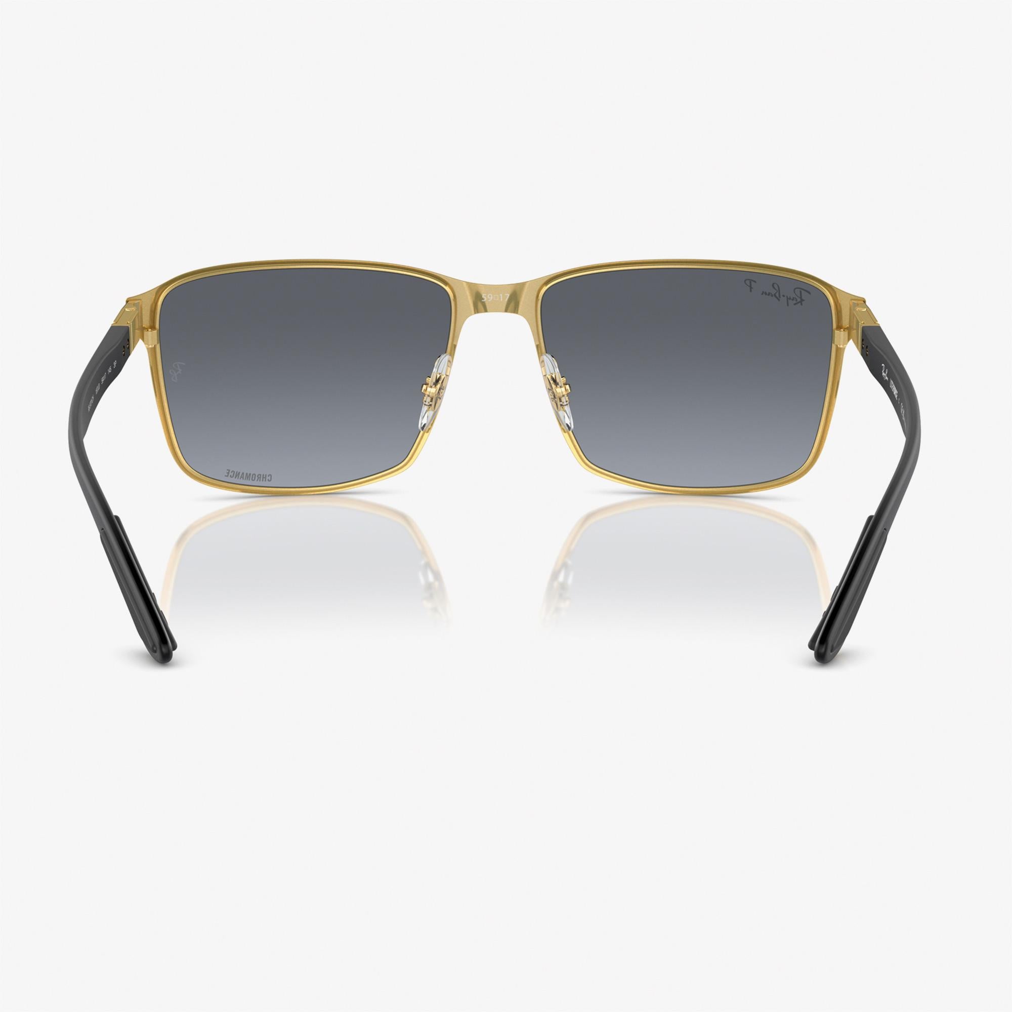 RAY-BAN 0RB3721CH Metal Unisex Siyah Güneş Gözlüğü