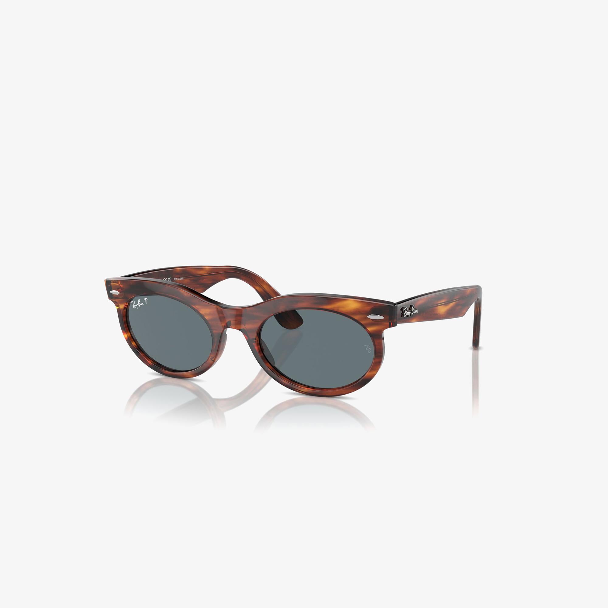RAY-BAN Wayfarer Oval Unisex Kahverengi Güneş Gözlüğü