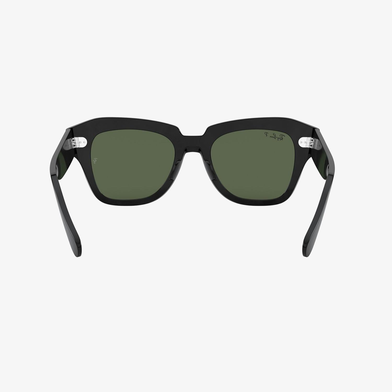 RAY-BAN 0RB2186 State Street Unisex Siyah Güneş Gözlüğü