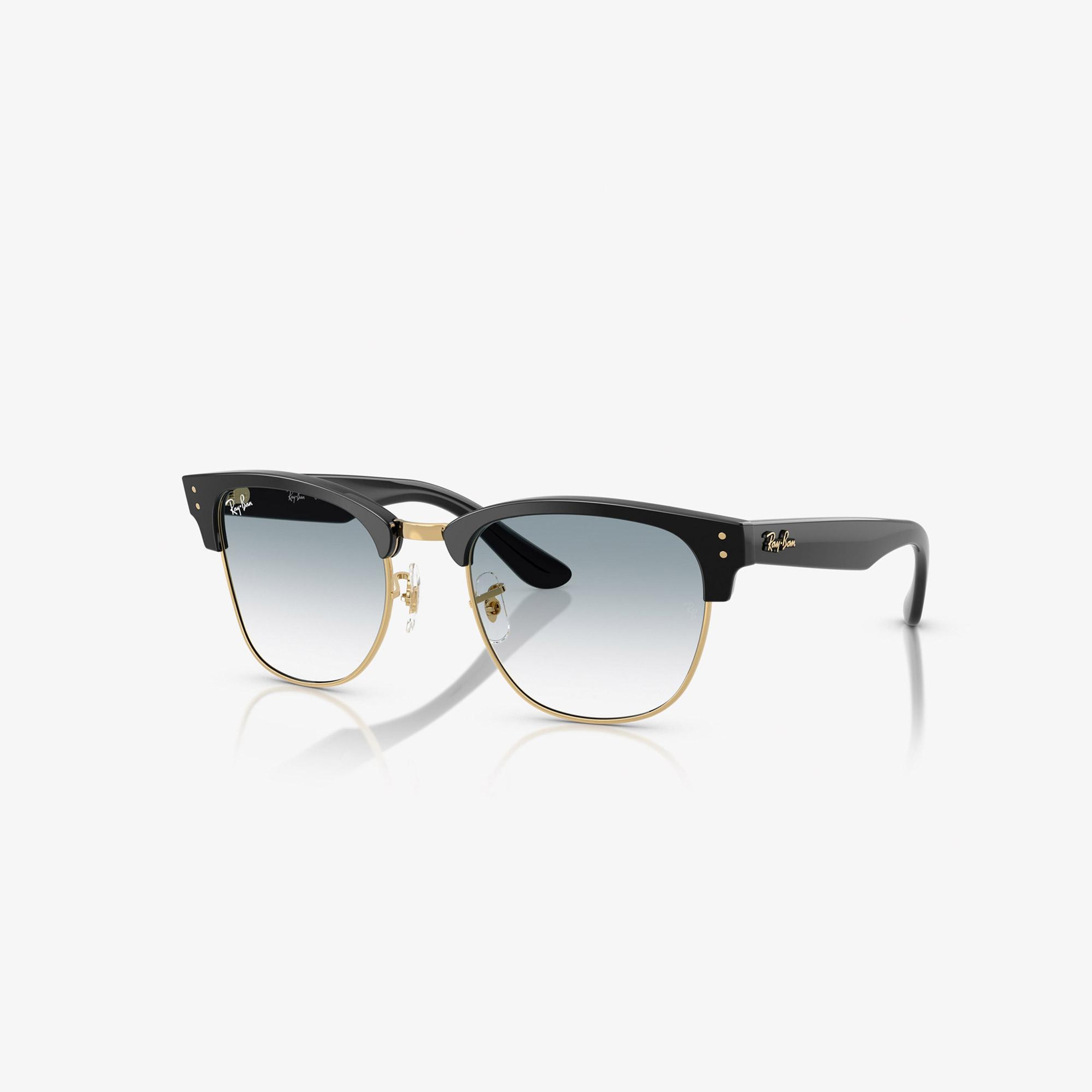 Ray-Ban Clubmaster Reverse Unisex Siyah Güneş Gözlüğü